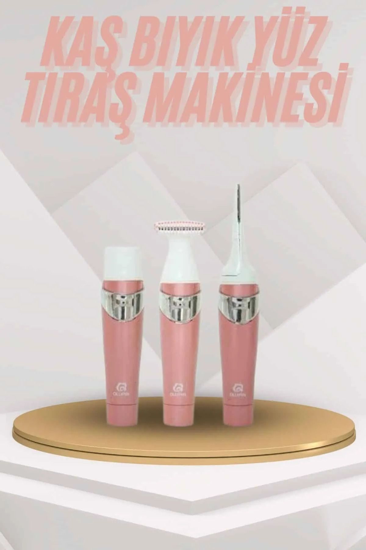 byzm 3 BAŞLIKLI YÜZ EPİLASYON ALETİ