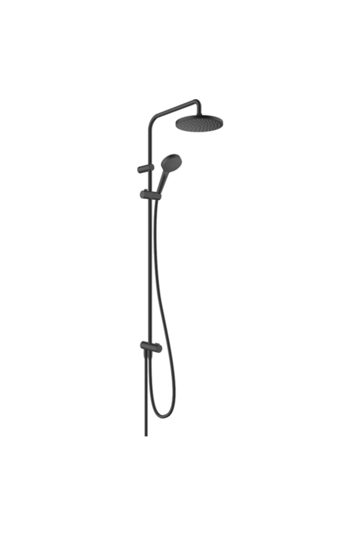 Hansgrohe Vernis Blend Duş kolonu 200 1 jet Reno Satin Siyah 26272670