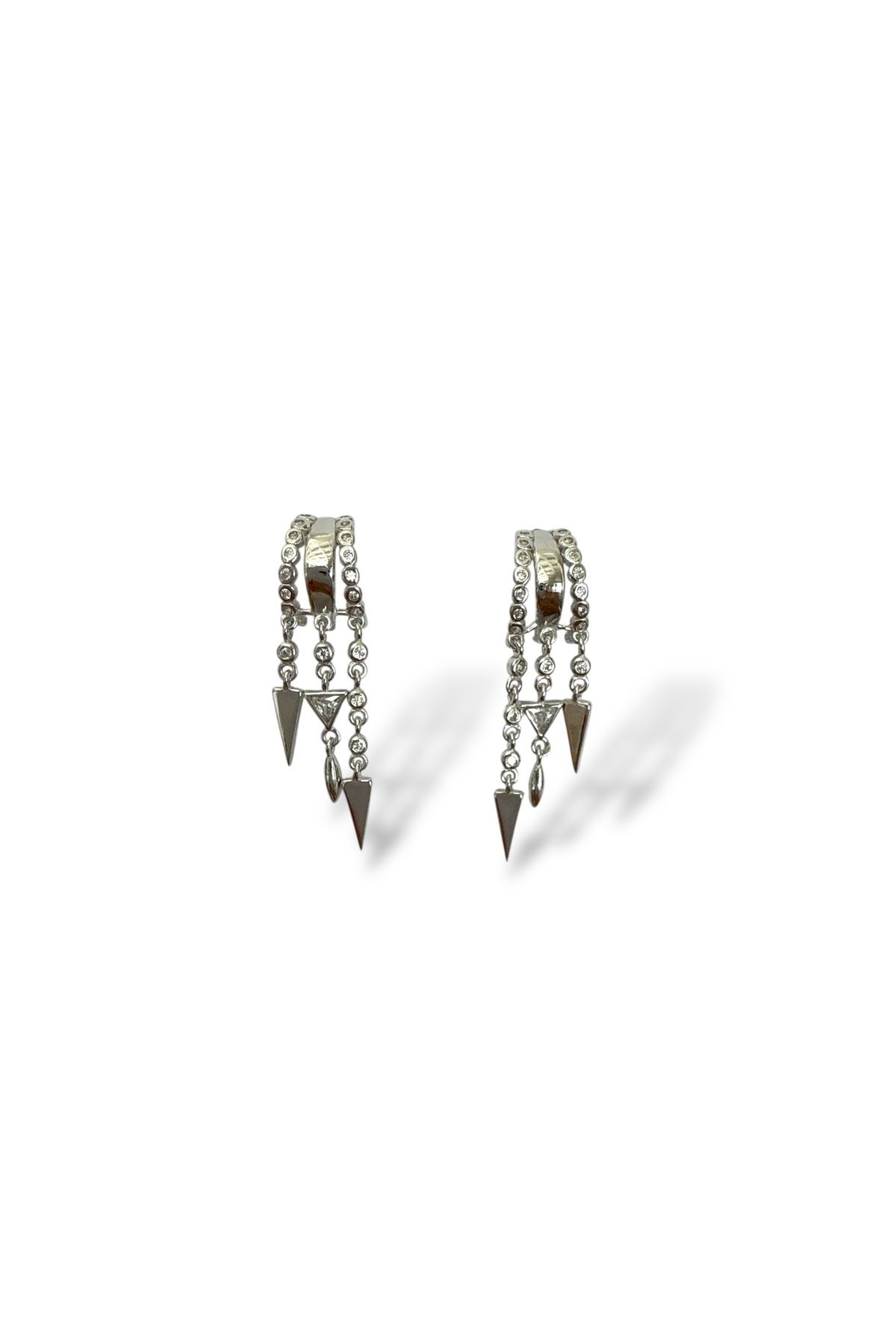 Saras Jewels Stardust Küpe Küçük