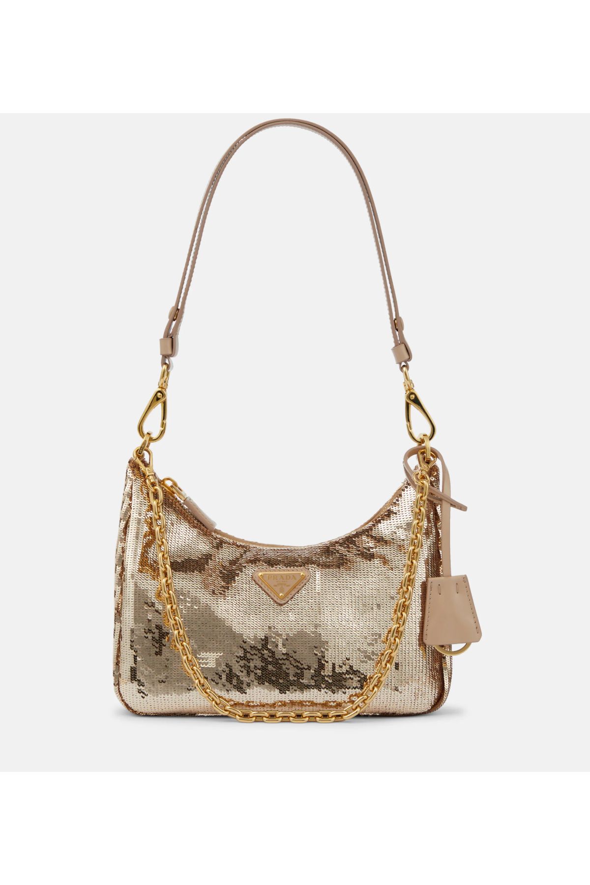 Prada Sport Sequined Re-Nylon shoulder bag