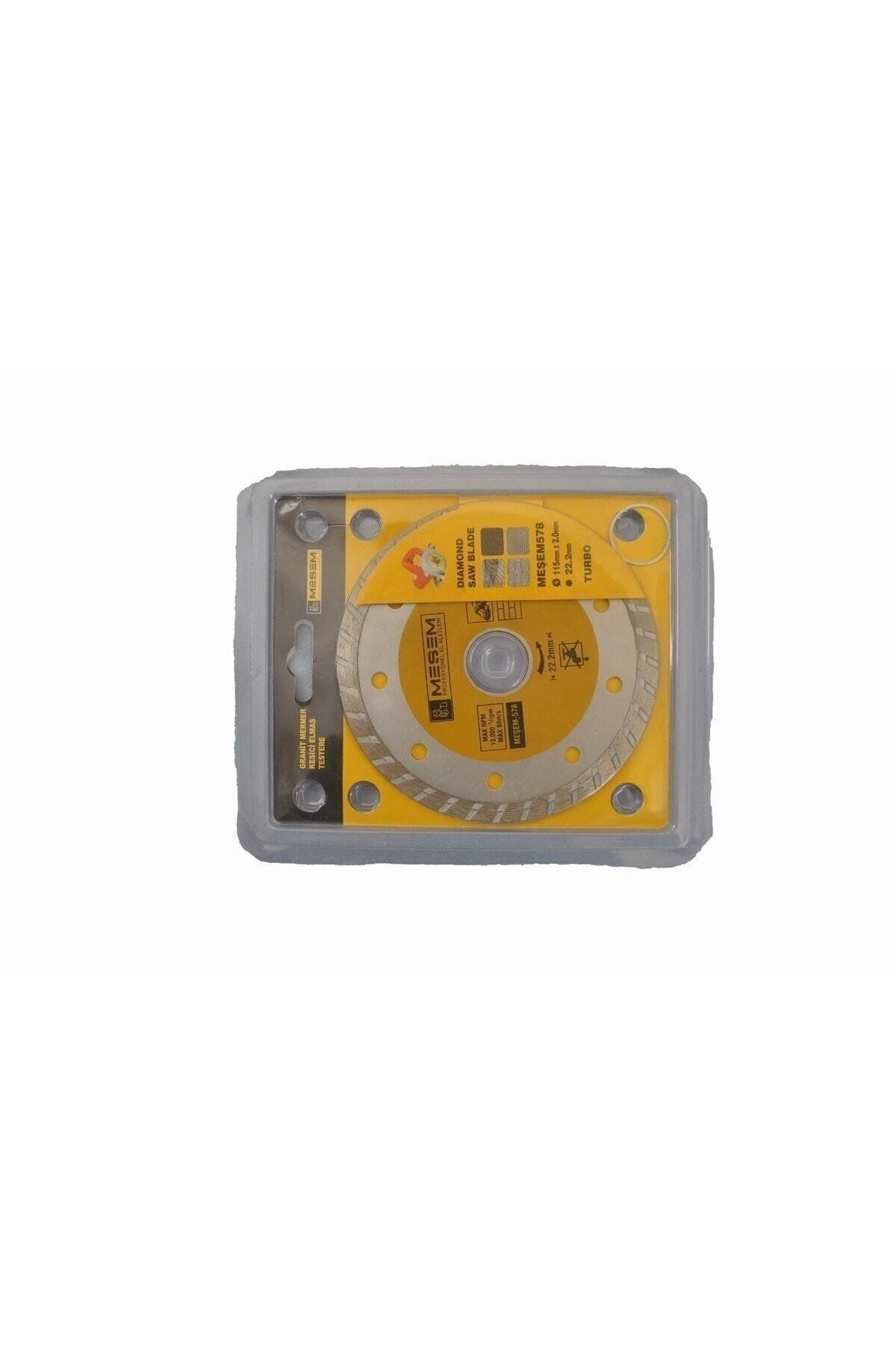DEKORANLA Elmas Testere 115 mm, Granit ve Mermer Kesim Aracı, Dayanıklı ve Hassas Kesim İçin