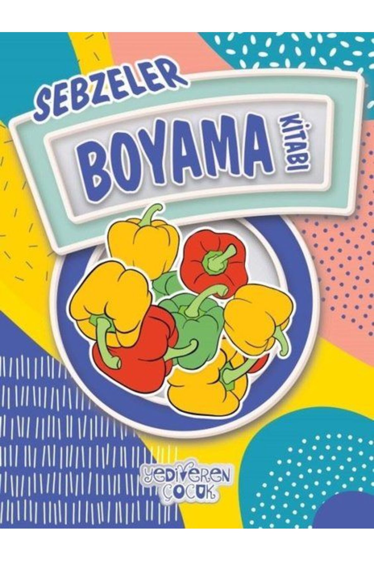 Yedi Yayınları Sebzeler Boyama Kitabı