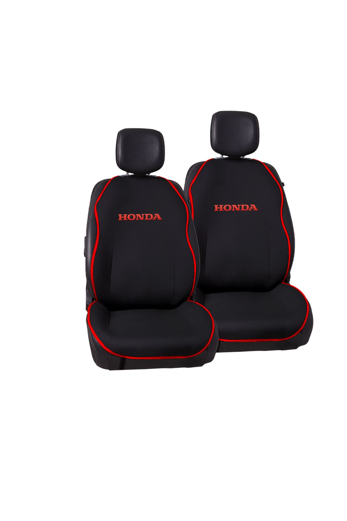 otomind Kırmızı Biyeli Kırmızı Honda Nakışlı Jakar Dokuma Oto Minder