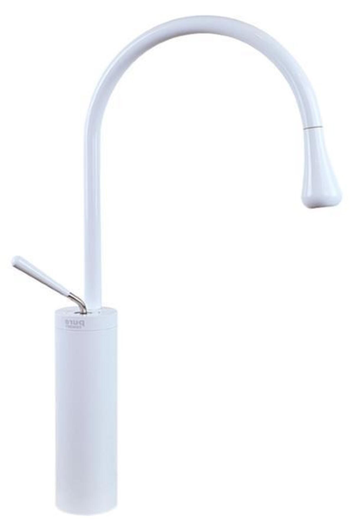 Pure Concept Pure Beyaz Tezgah Üstü Çanak Lavabo Armatürü Bf-202