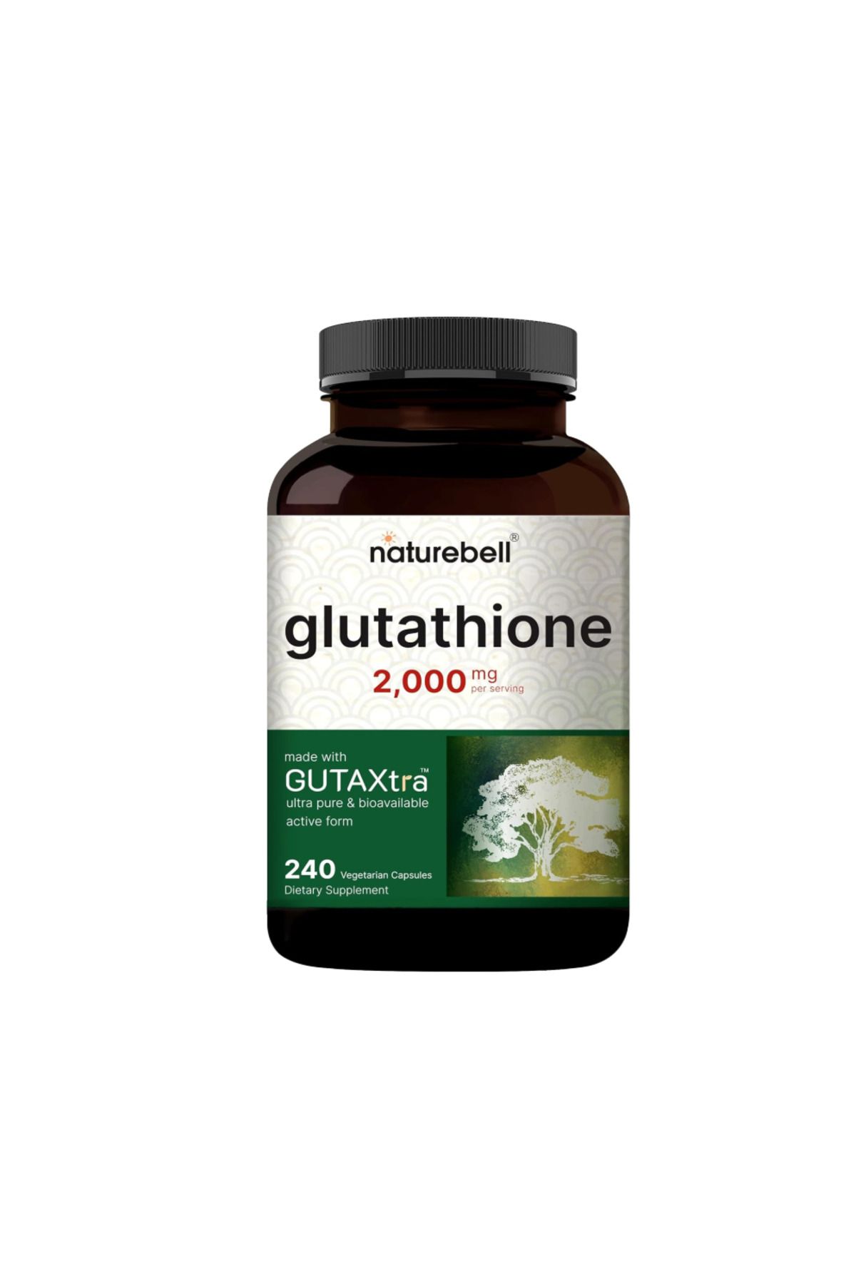 Naturebell , Glutathione 2,000mg Per Serving, 240 Veggie Capsules
