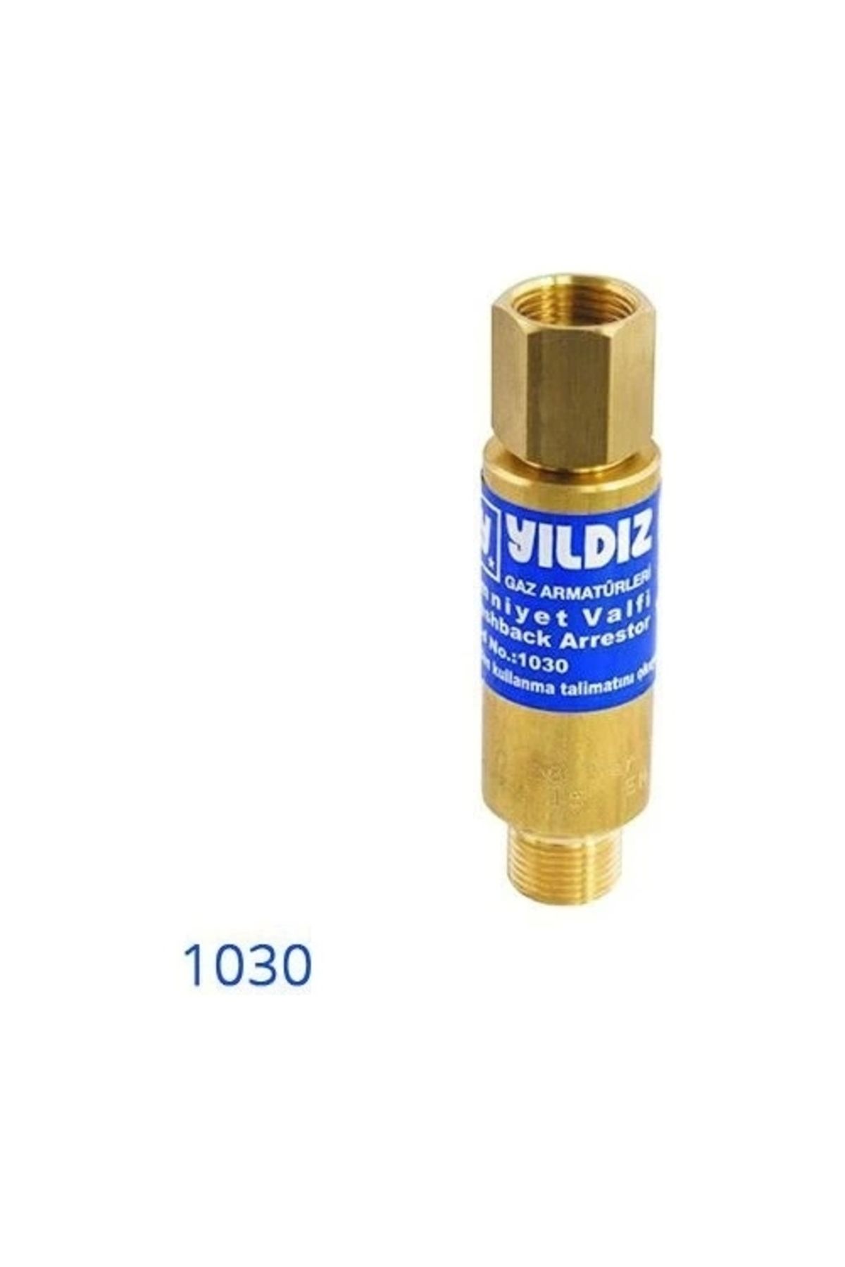 Generic Yıldız 1030 Alev Emniyet Valfi Oksijen