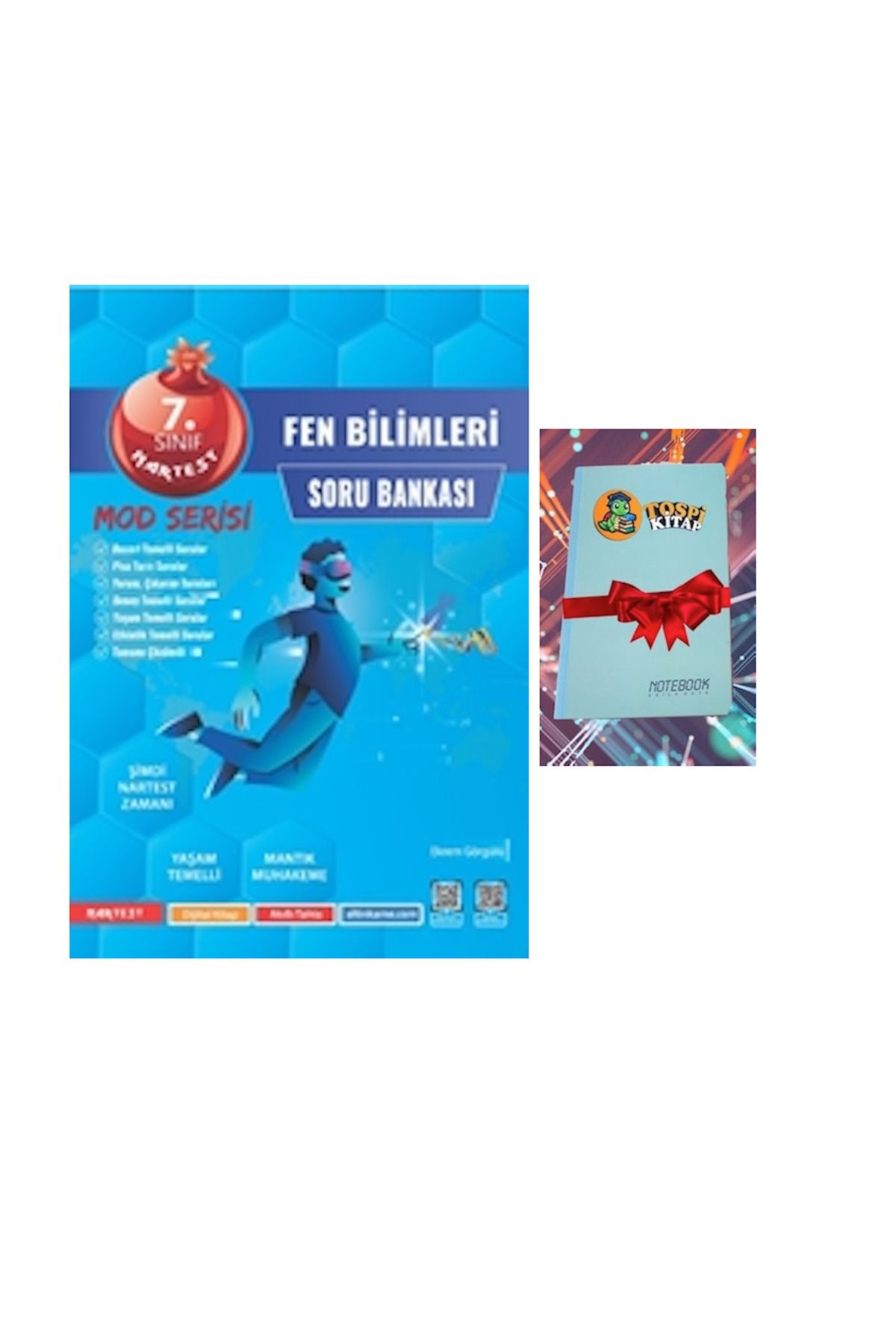 Nartest Yayınları 7. Sınıf Mod FEN BİLİMLERİ Soru Bankası ( NOT DEFTERİ HEDİYE)