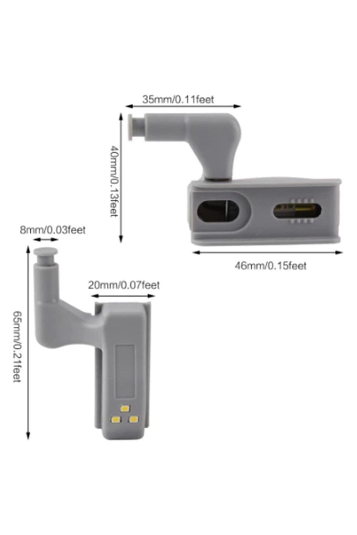 Bestech Menteşe Led Işık
