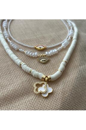 windcharm Kadın Üçlü Kombin Beyaz Renk