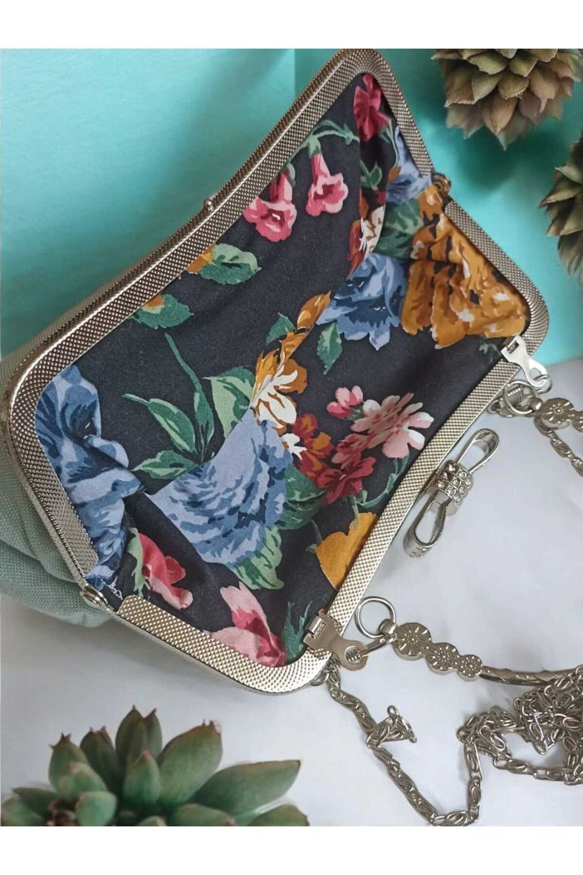 ENTA SHOP Nakış İşlemeli Kol Çantası