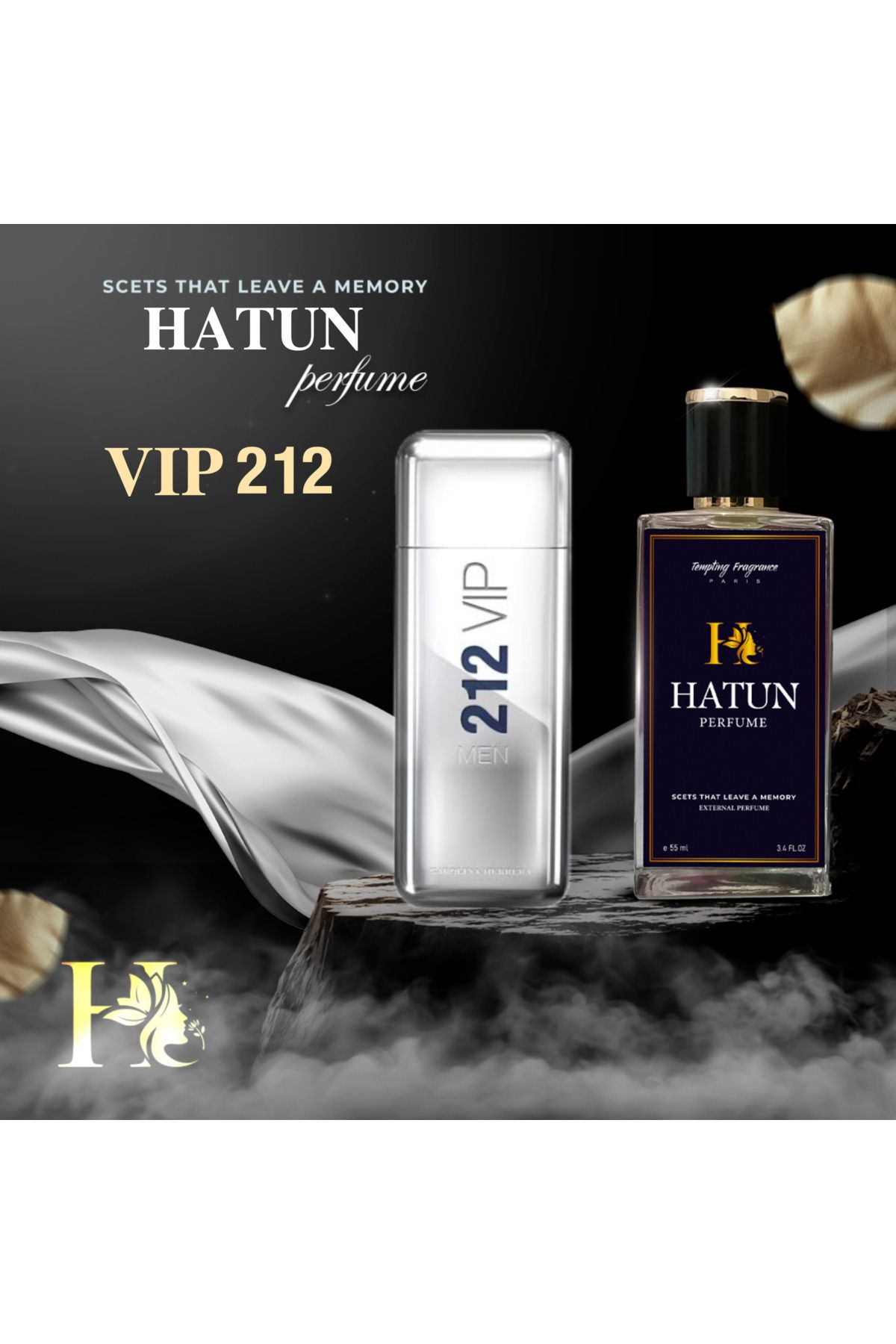 hatunperfume Hatun Perfume VIP212 Mudeli Extrait De Perfume 50 ml Erkek Parfümü