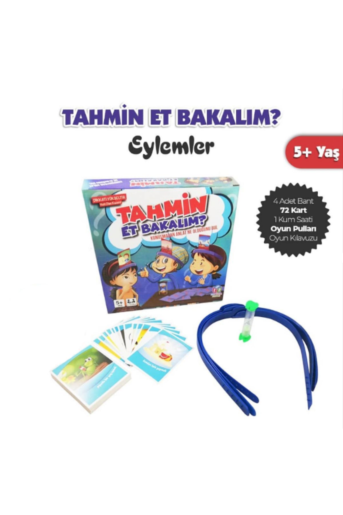 Sone Tahmin Et Bakalım - Eğlenceli ve Hareketli Eylem Oyunu | 8+ Yaş | Aile ve Arkadaşlarla Oynanır