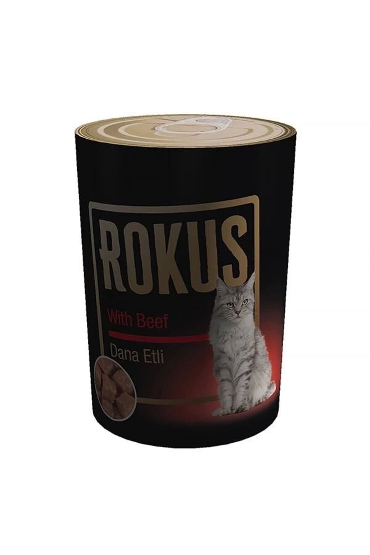 Generic Rokus Dana Etli Yetişkin Konserve Kedi Maması 410 Gr