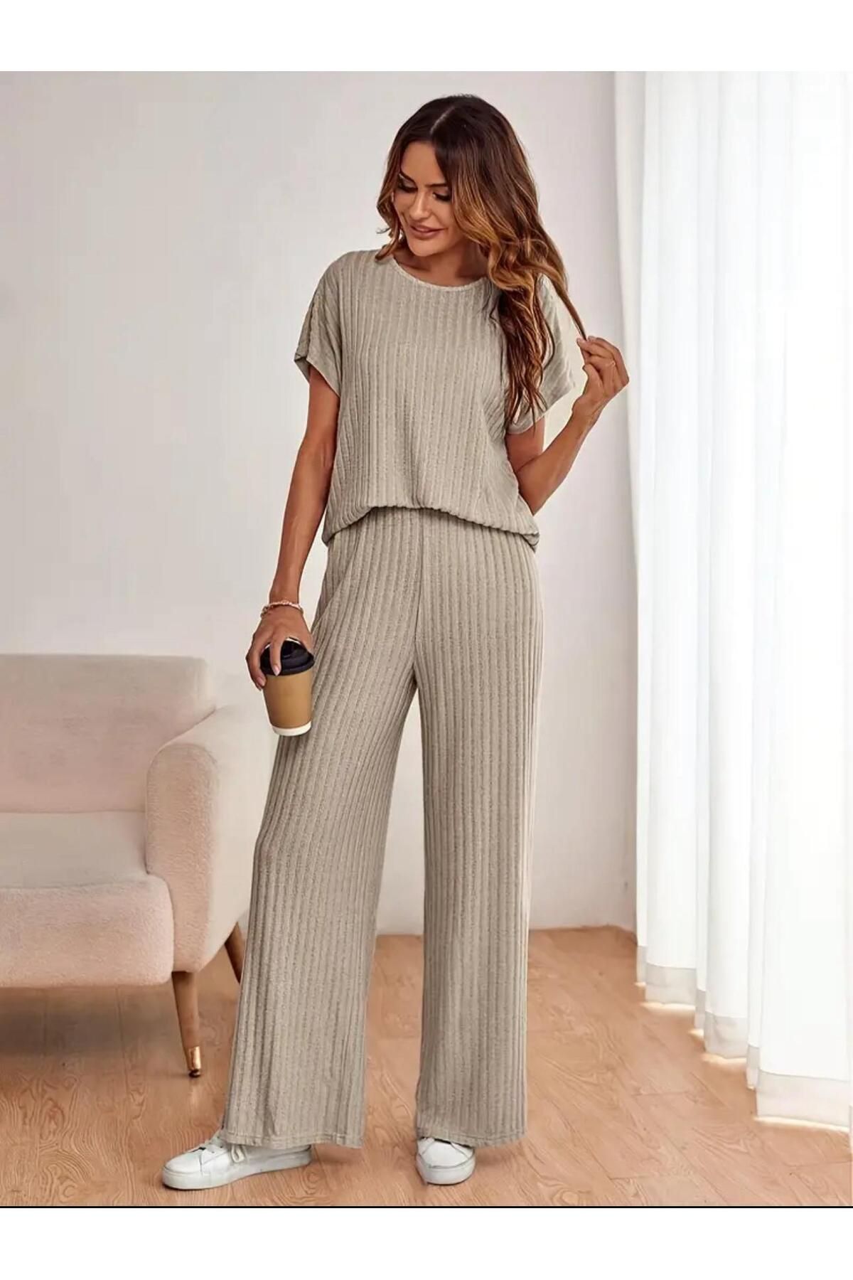 bemmoda Kadın Bol Kesim Günlük Şık İkili Takım