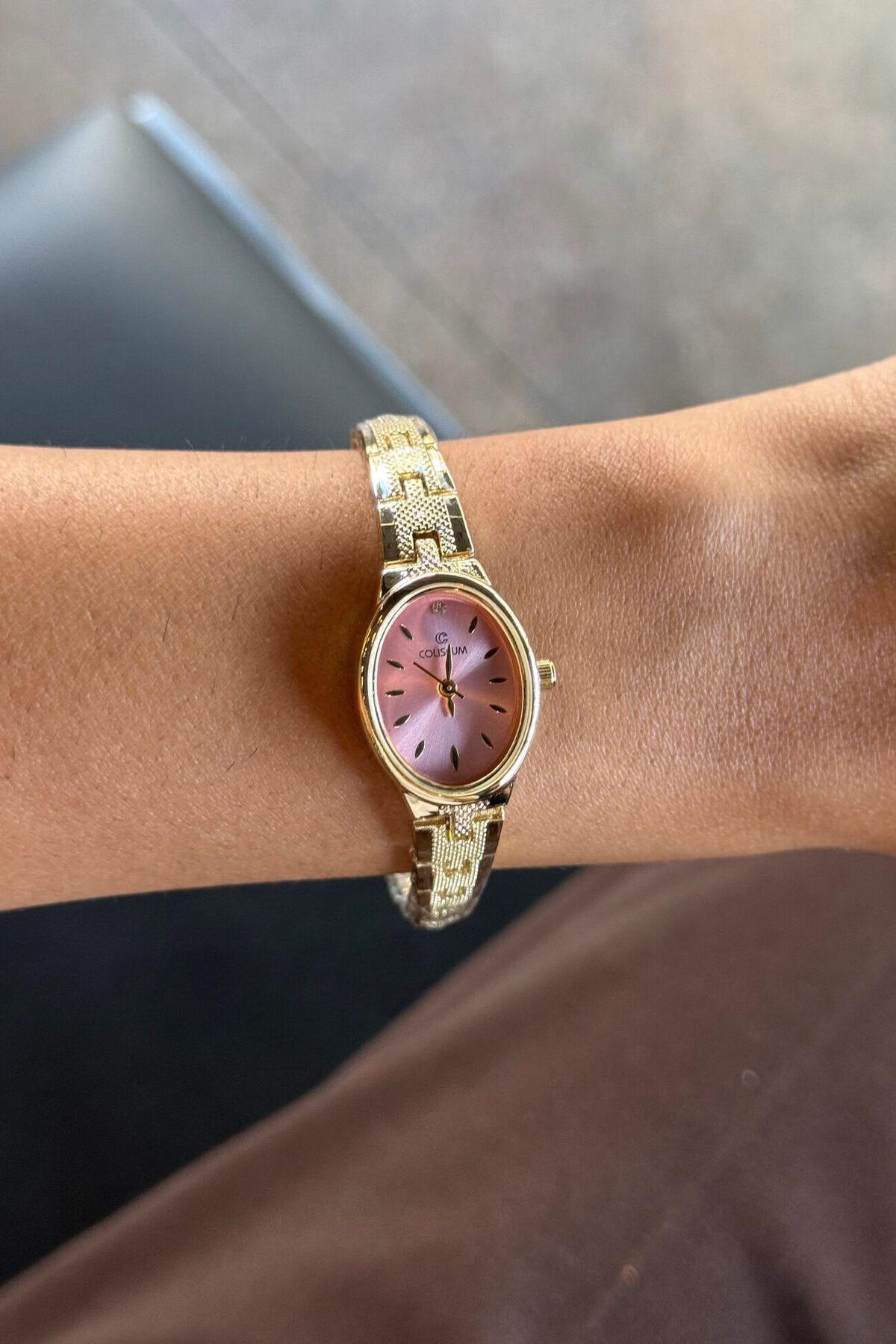 keisy Layda Pembe Kadran Kadın Kol Saati