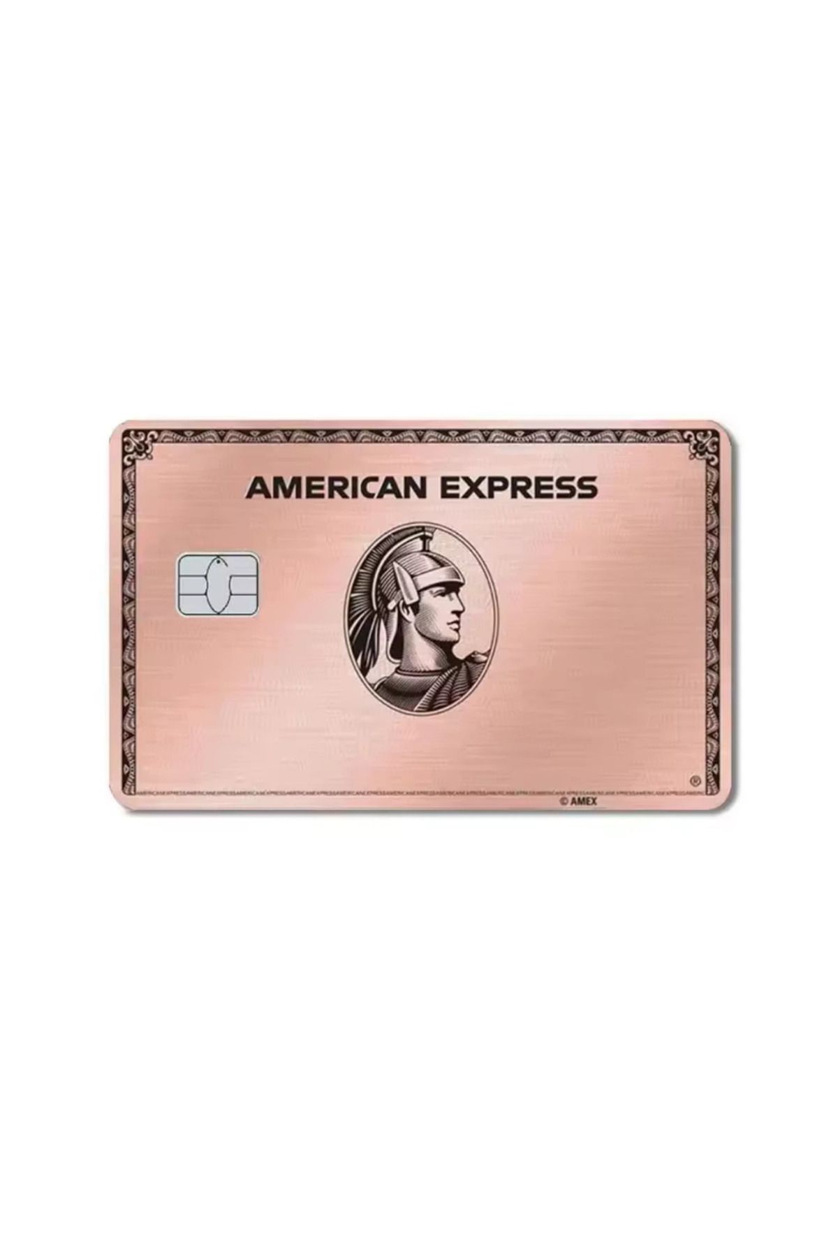yoyadizayn Pembe Amex American Express Akbil, Metro Kartı, Öğrenci Kartı, Kredi Kartı Kaplama Sticker ÇİPSİZ
