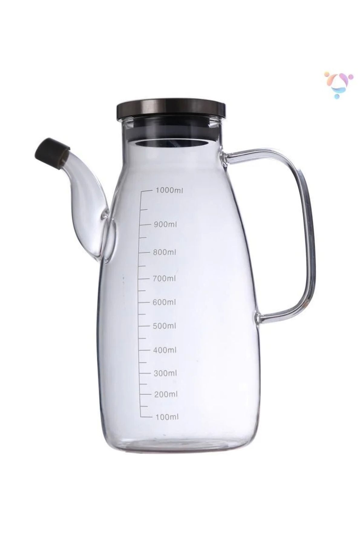 shopwave Cam Yağdanlık 1 litre Siyah