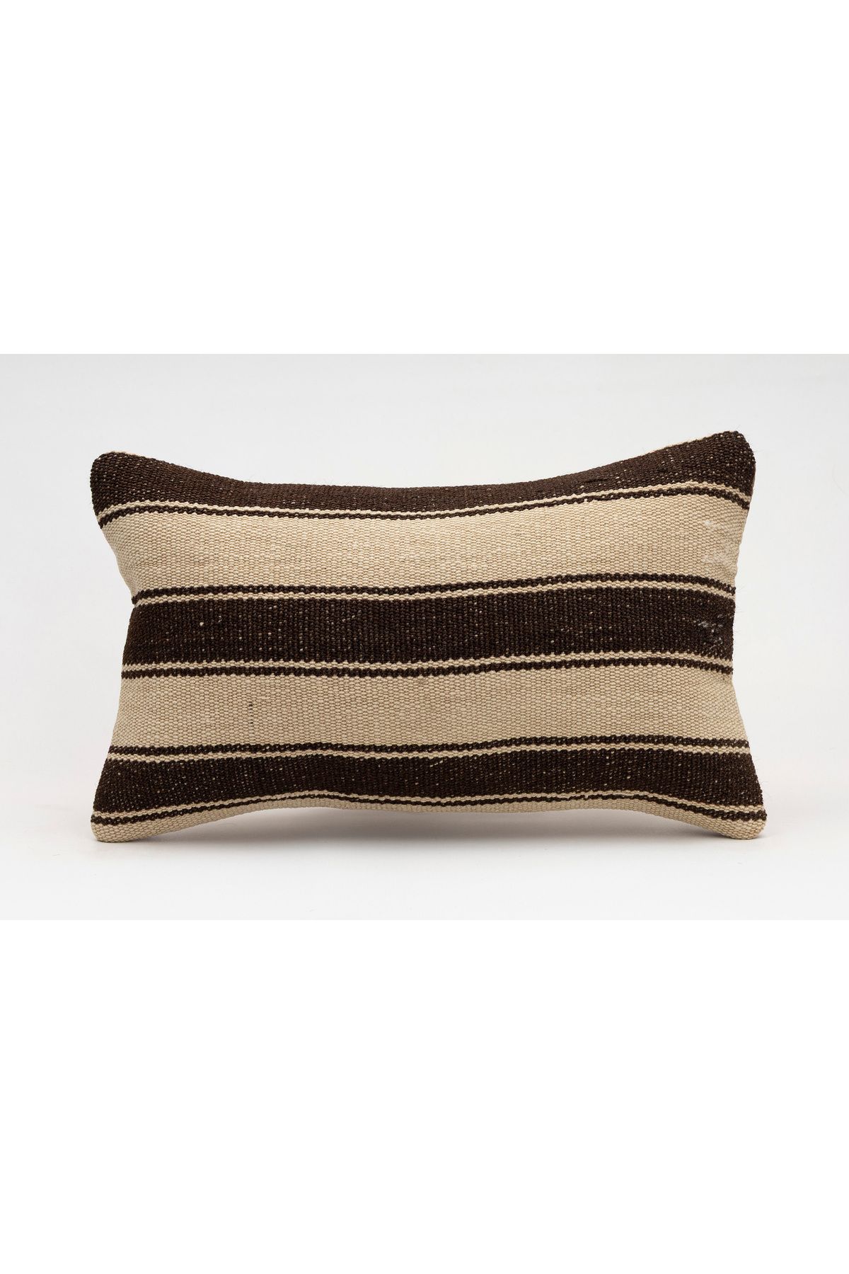 Kilim Whole Sale El Yapımı Kilim'den Yapılmış Vintage Kırlent Kılıfı, Yün, 30x50 Cm