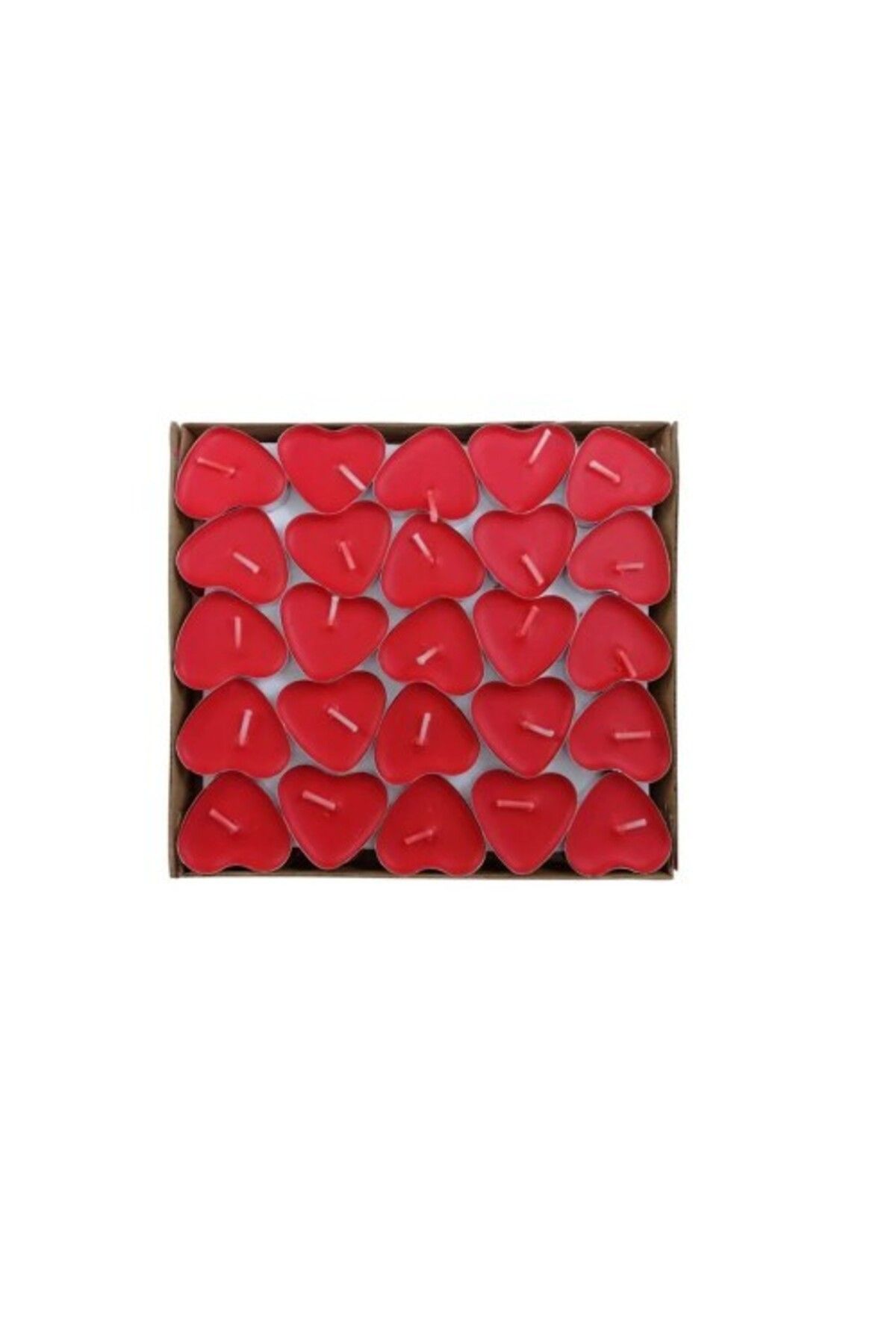 Vemora Kalpli 50'li Tealight Mum Hediyelik