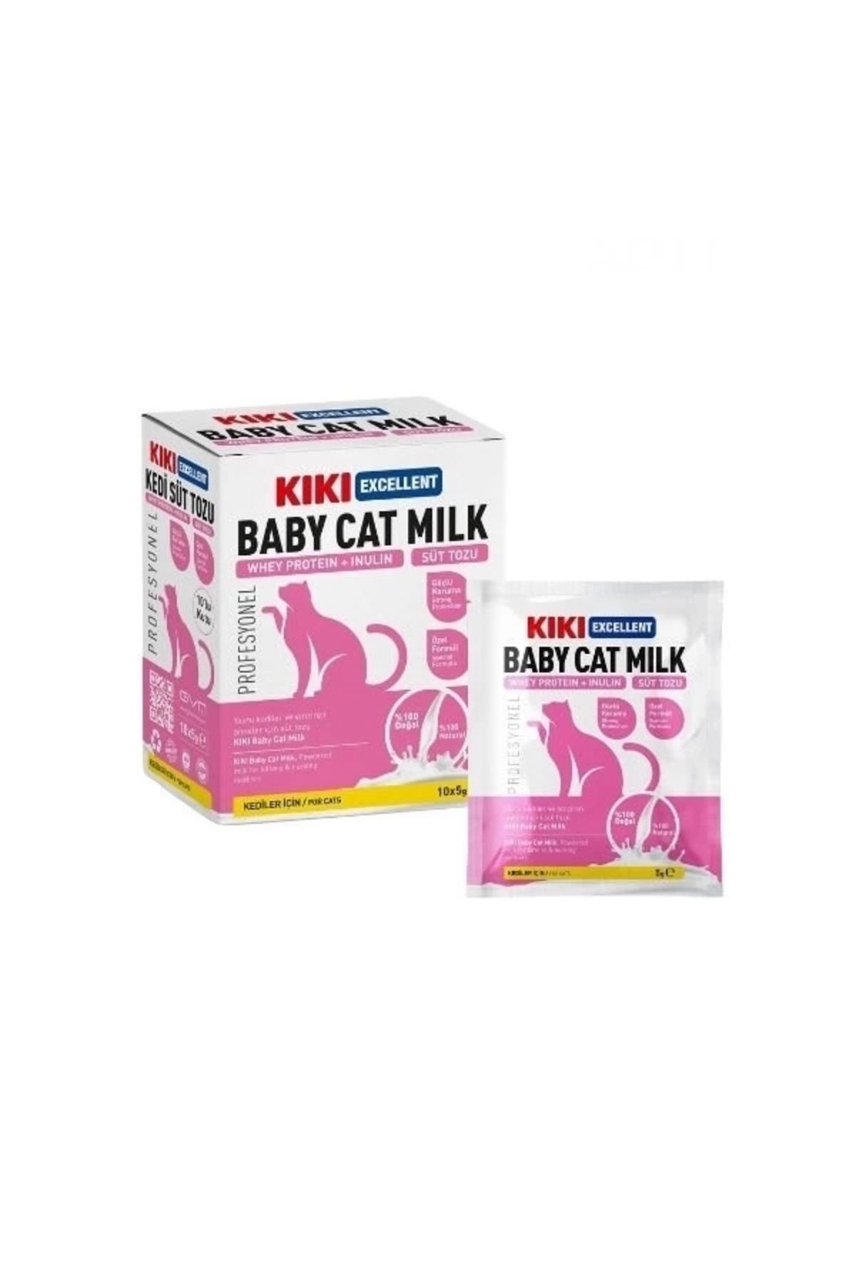 Generic Kiki Excellent Yavru Kediler için Süt Tozu 5 Gr 10 Adet
