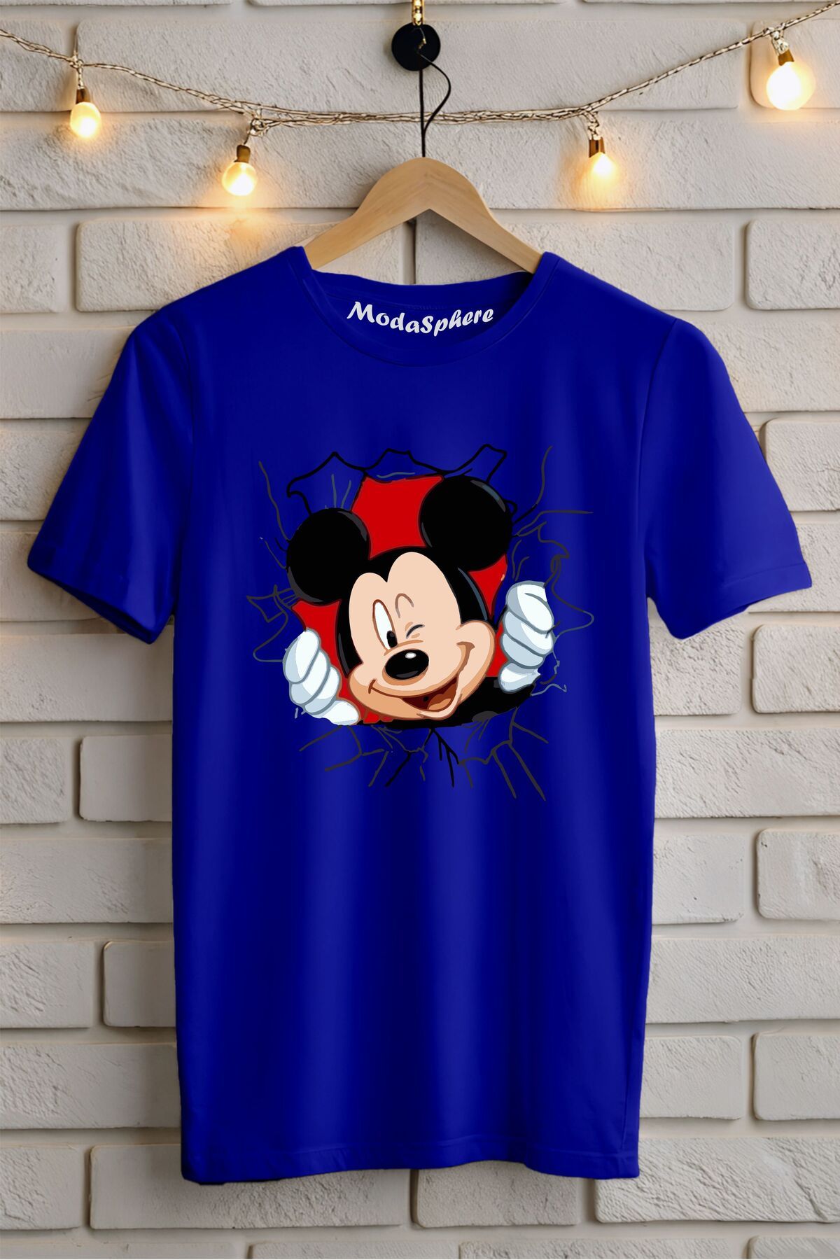 ModaSphere Baskılı Unisex Oversize Tişört
