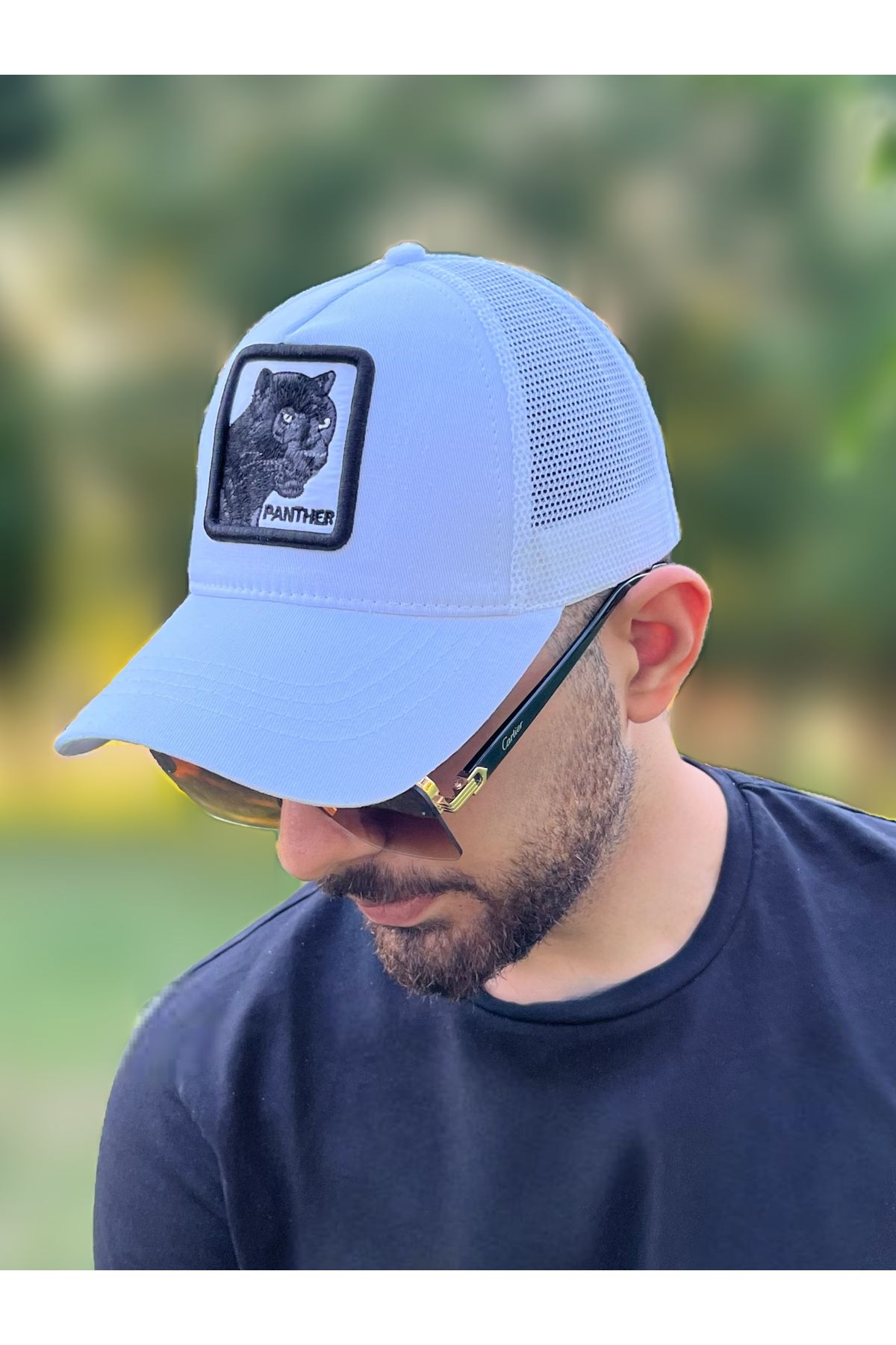 ZERAMİNE Beyaz Spor Şapka Unisex Model Ayarlanabilir
