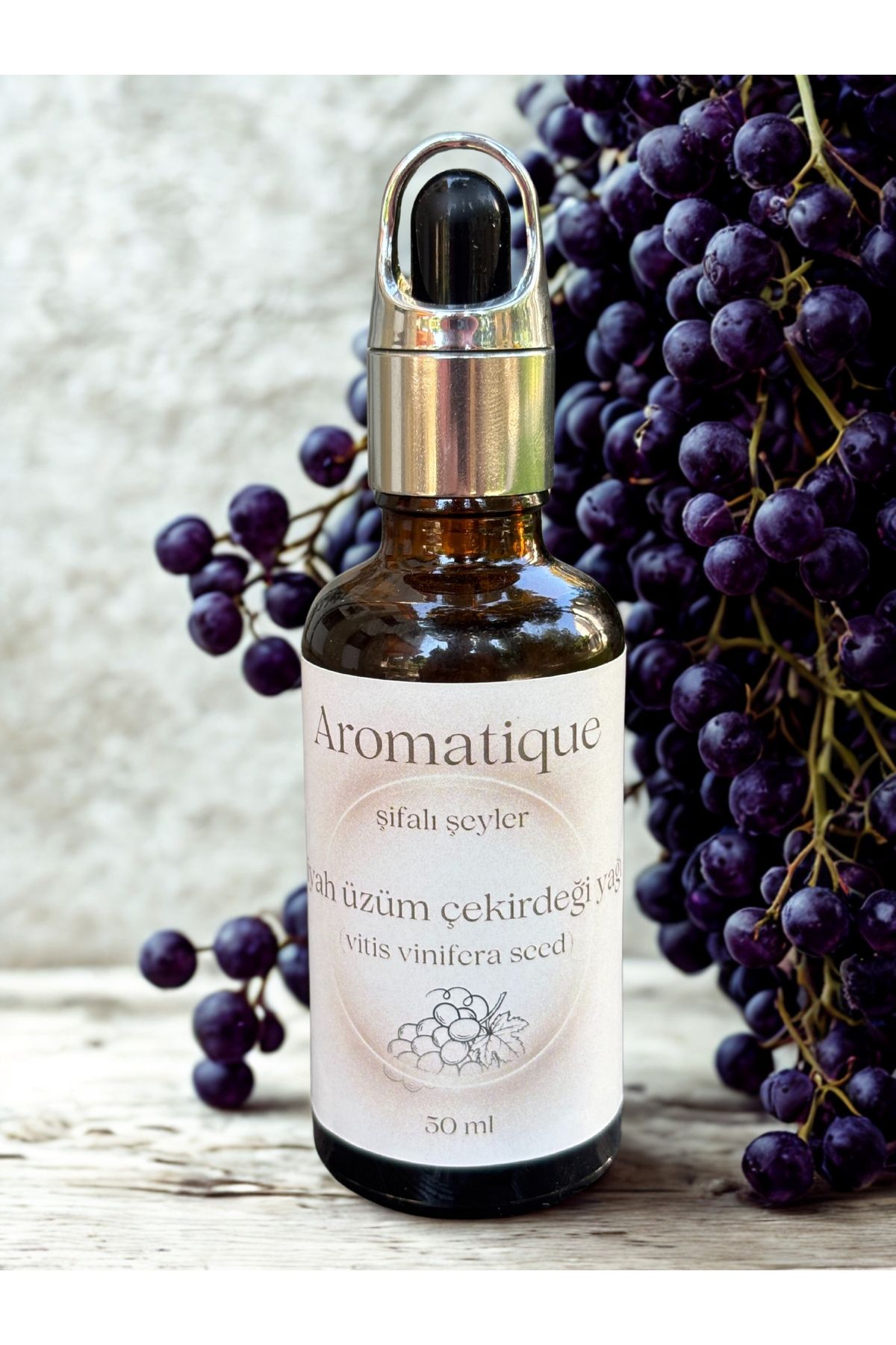 Aromatique Siyah Üzüm Çekirdeği Yağı