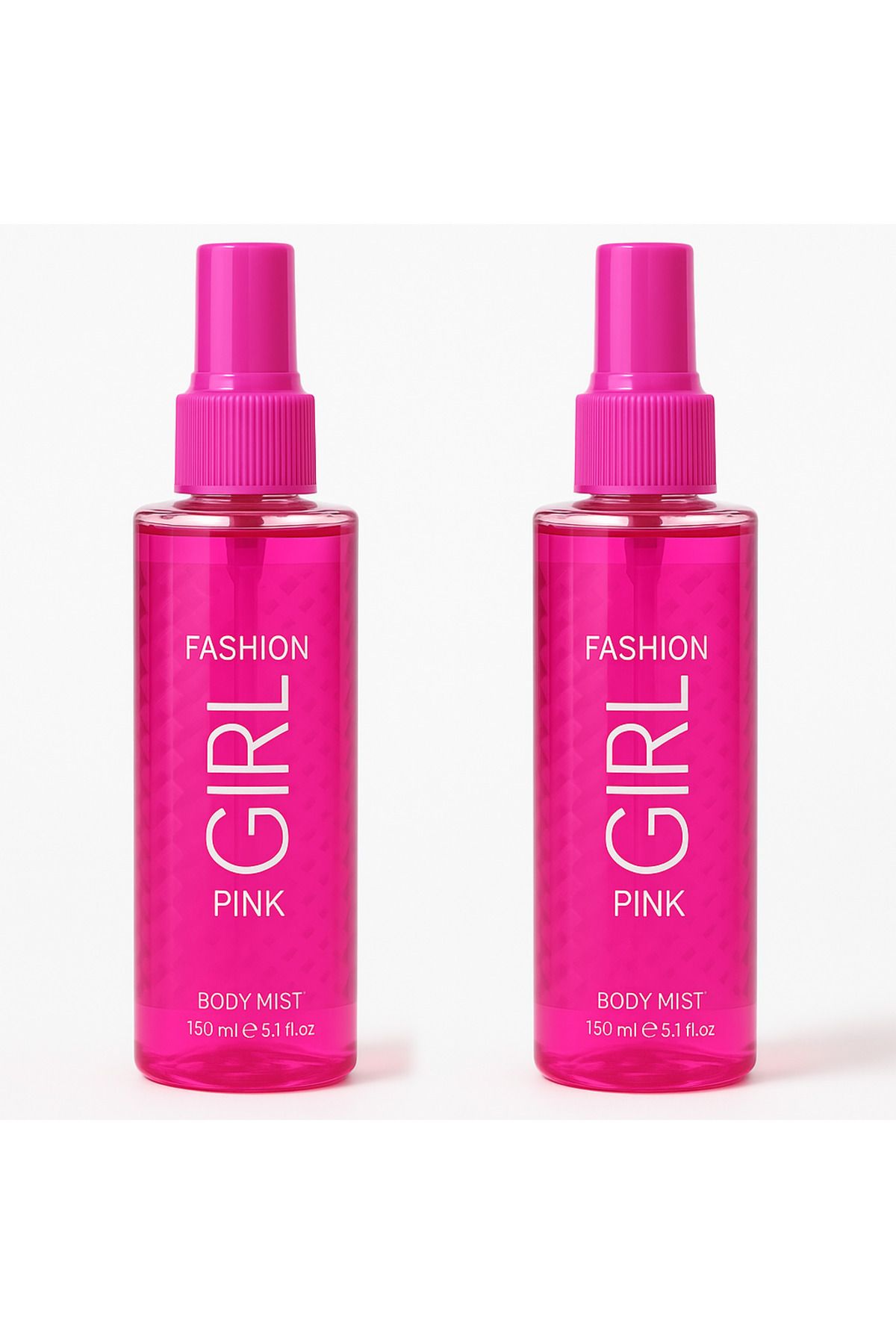 Fashion'Ss Fashion Girl Parfümlü Pınk Pembe Vücut Spreyi 150 ml Body Mıst 2 li