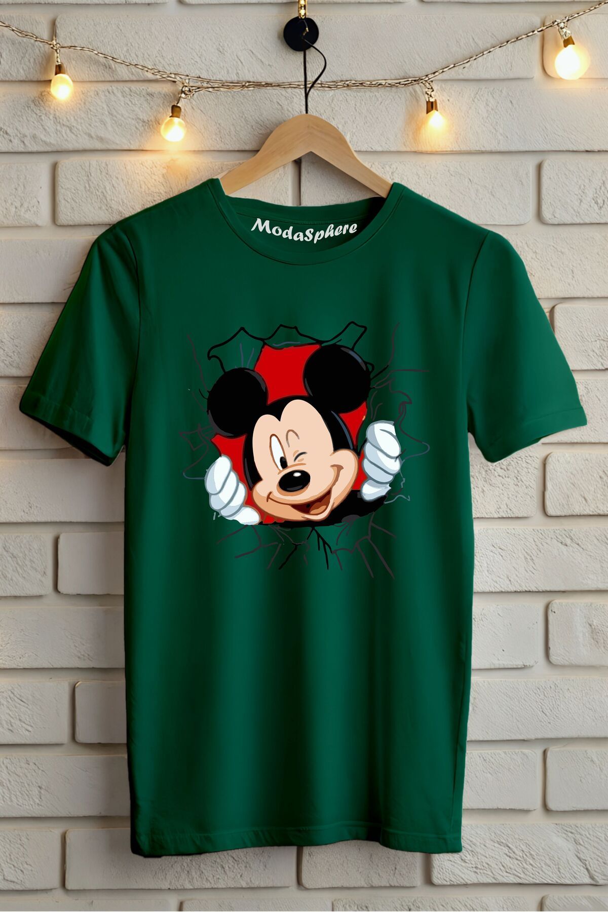 ModaSphere Baskılı Unisex Oversize Tişört