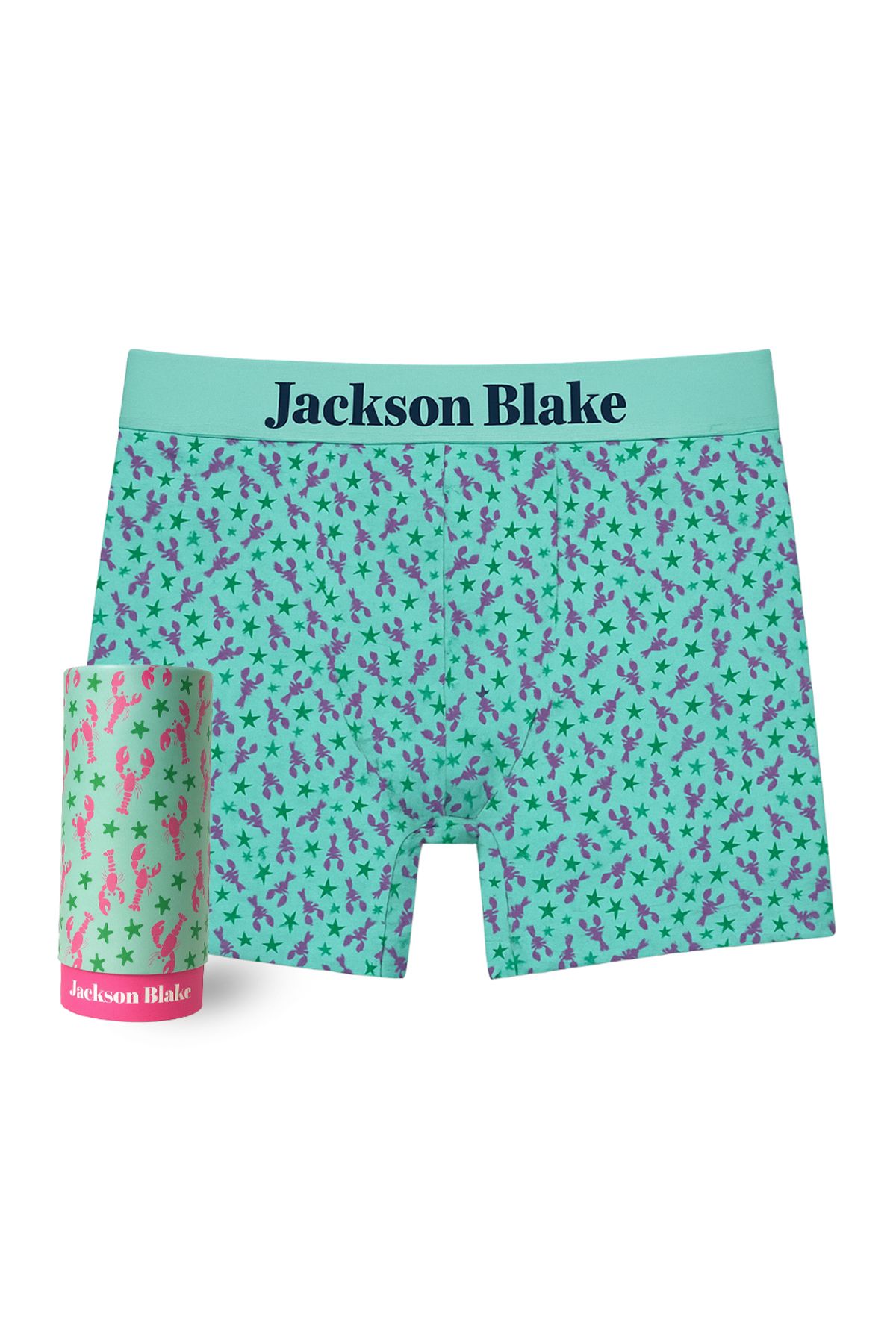 Jackson Blake Desenli Erkek Boxer - Istakoz