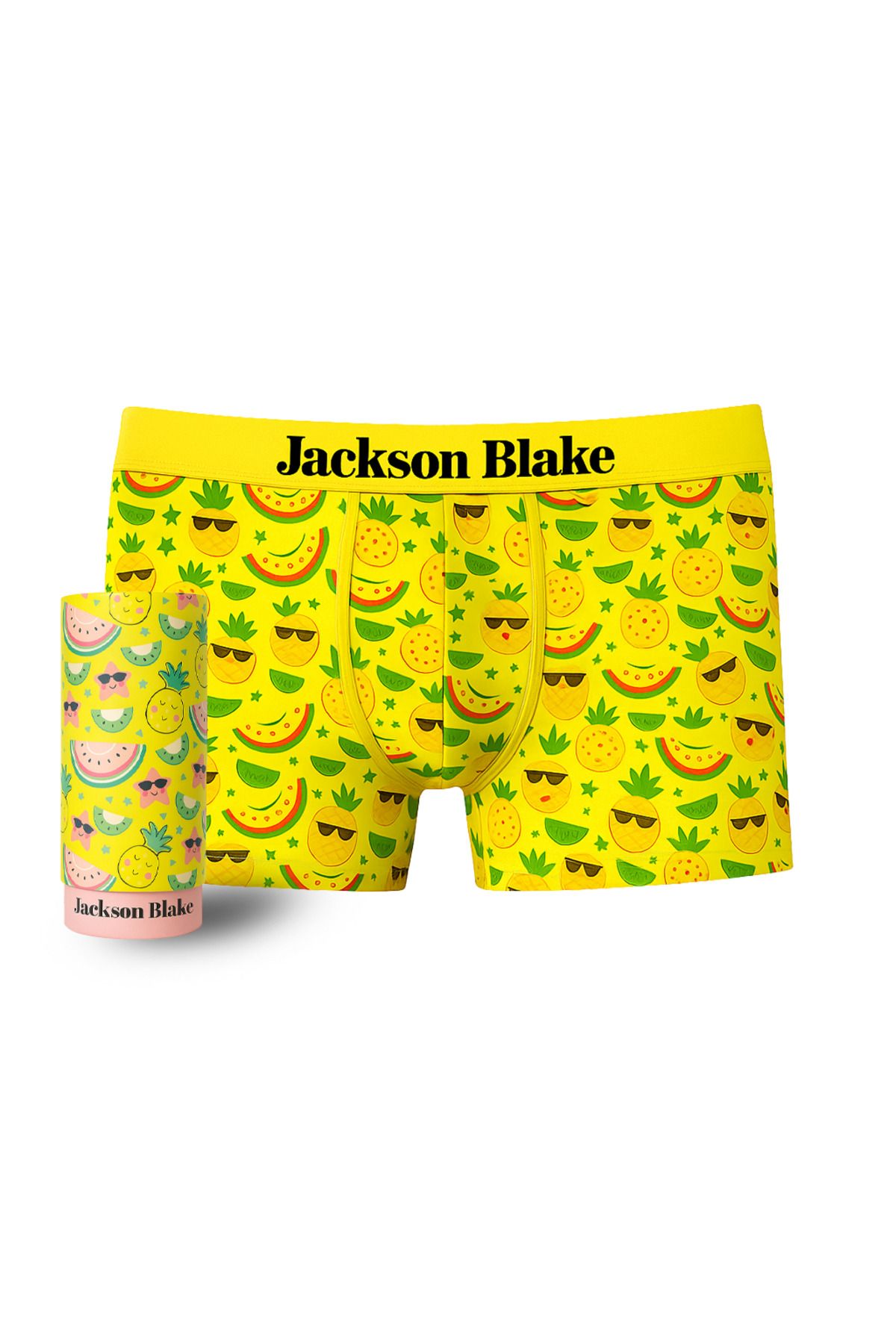 Jackson Blake Desenli Erkek Boxer - Yaz Teması