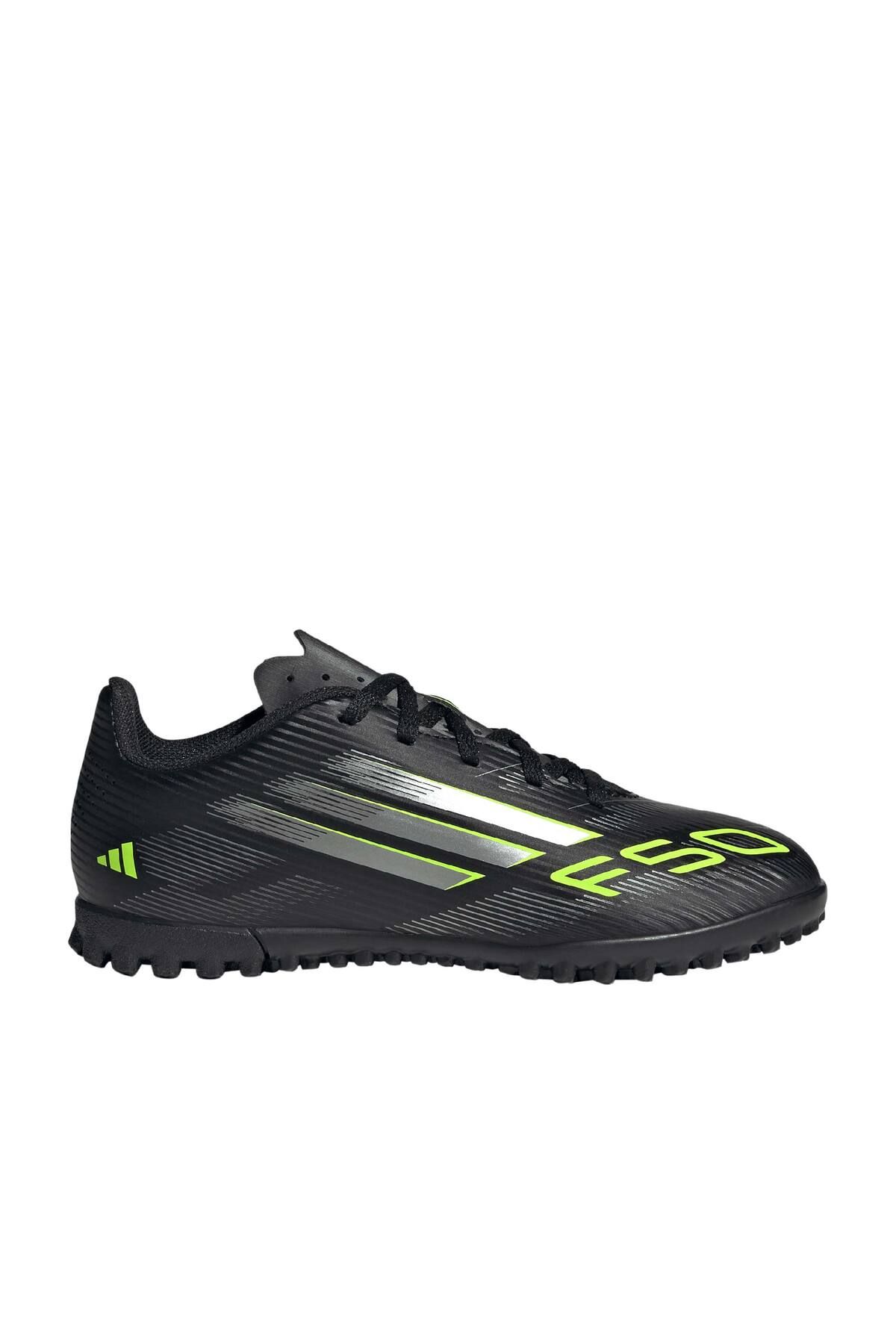 adidas F50 Club Tf Çocuk Siyah Halı Saha Ayakkabısı (JI0038)
