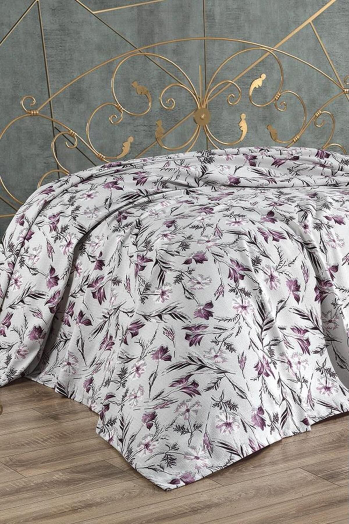 Çeyiz Diyarı Nehir Tek Kişilik %100 Pamuklu 160x240 cm Tek Pike