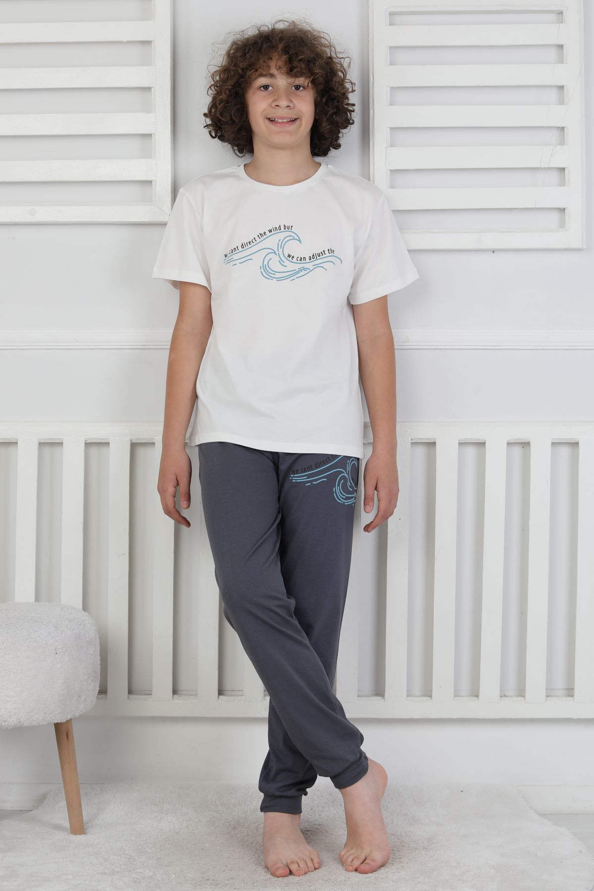 zuzunga We Can Adjust The Baskılı Erkek Çocuk Pijama Takımı fotoğrafı 5 (önizleme)