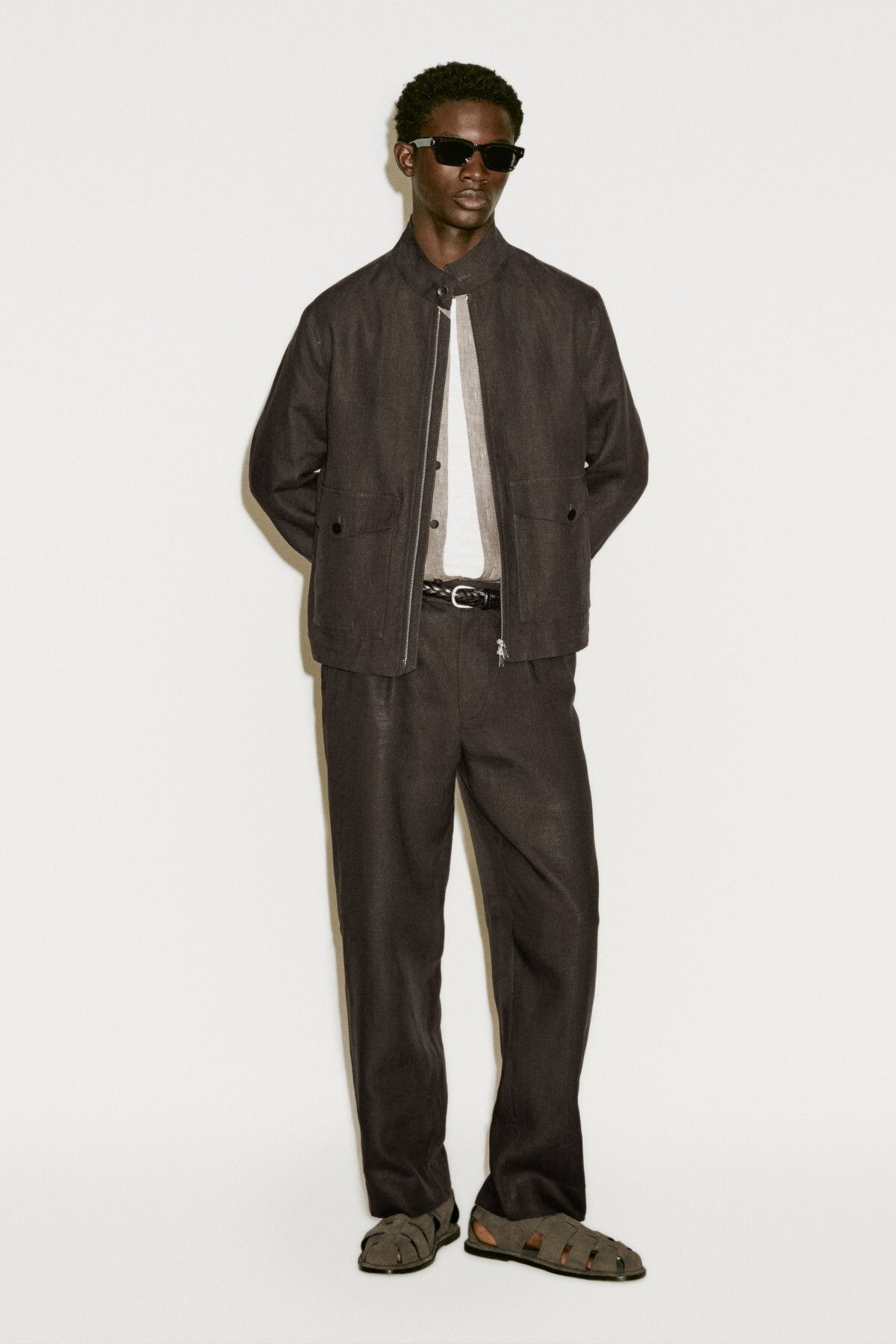 Massimo Dutti Cepli %100 keten ceket - Limited Edition