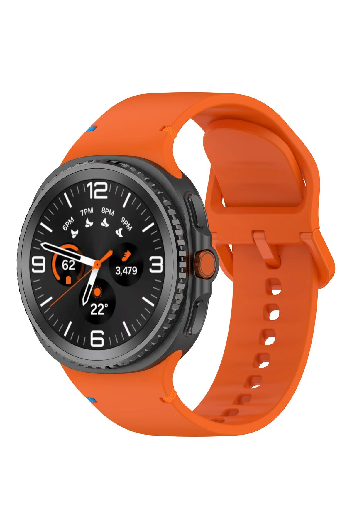 MMPSHOP Watch 7 / 8 Ultra Uyumlu Sprtive Silikon Akıllı Saat Kordon