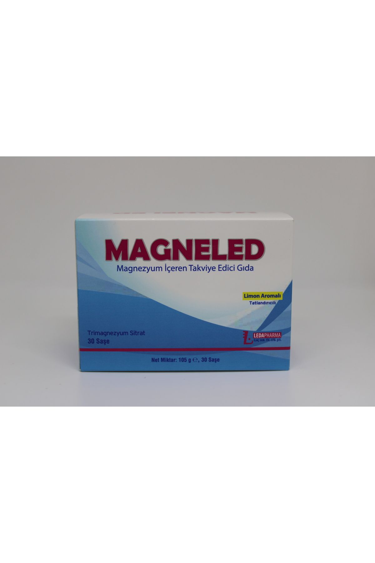 LedaPharma MAGNELED (Magnezyum İçeren Takviye Edici Gıda)