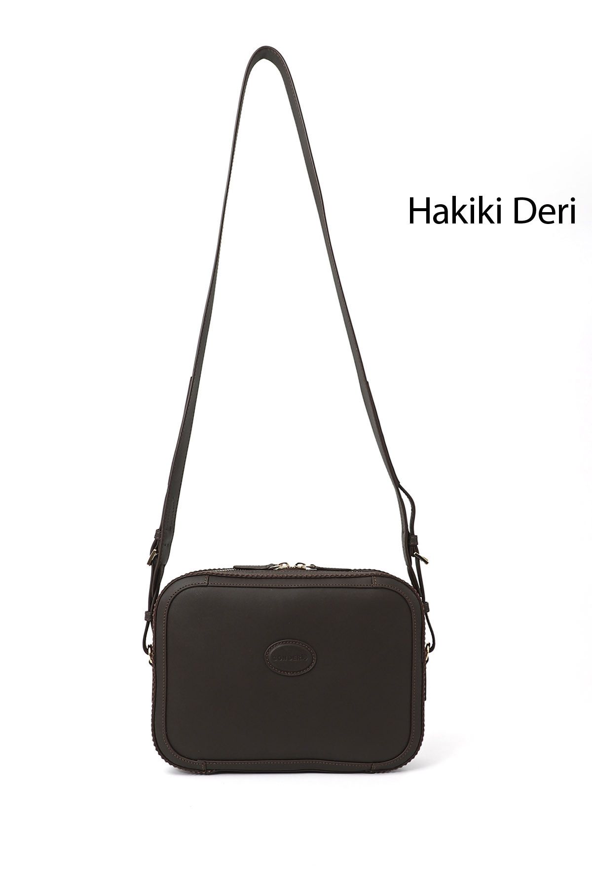 GÖNDERİ(R) Kadın / Kız Kahverengi Hakiki Deri Uzun Askılı Omuz Çantası