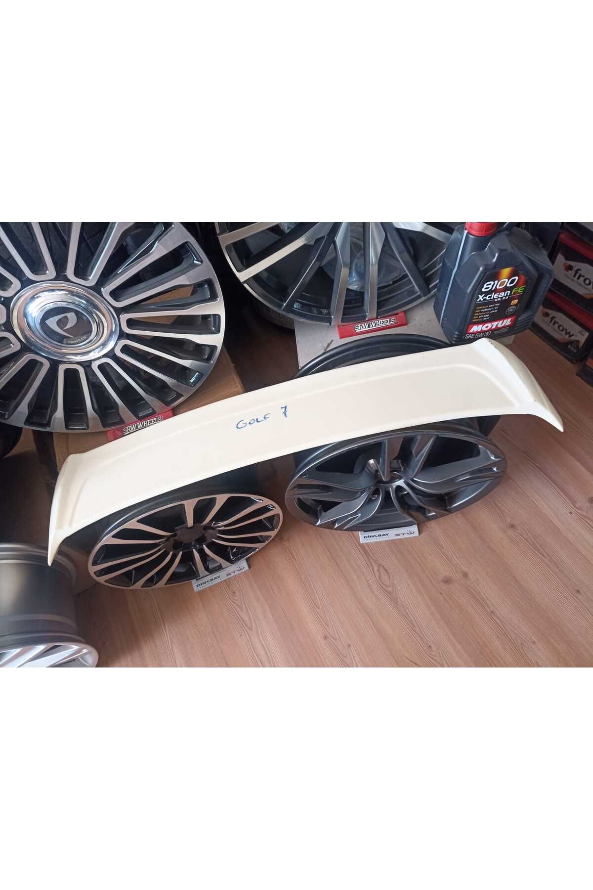 AKY Spoiler Araç Otomobil Spoiler Volkwagen Golf 7 Spoiler BOYASIZ