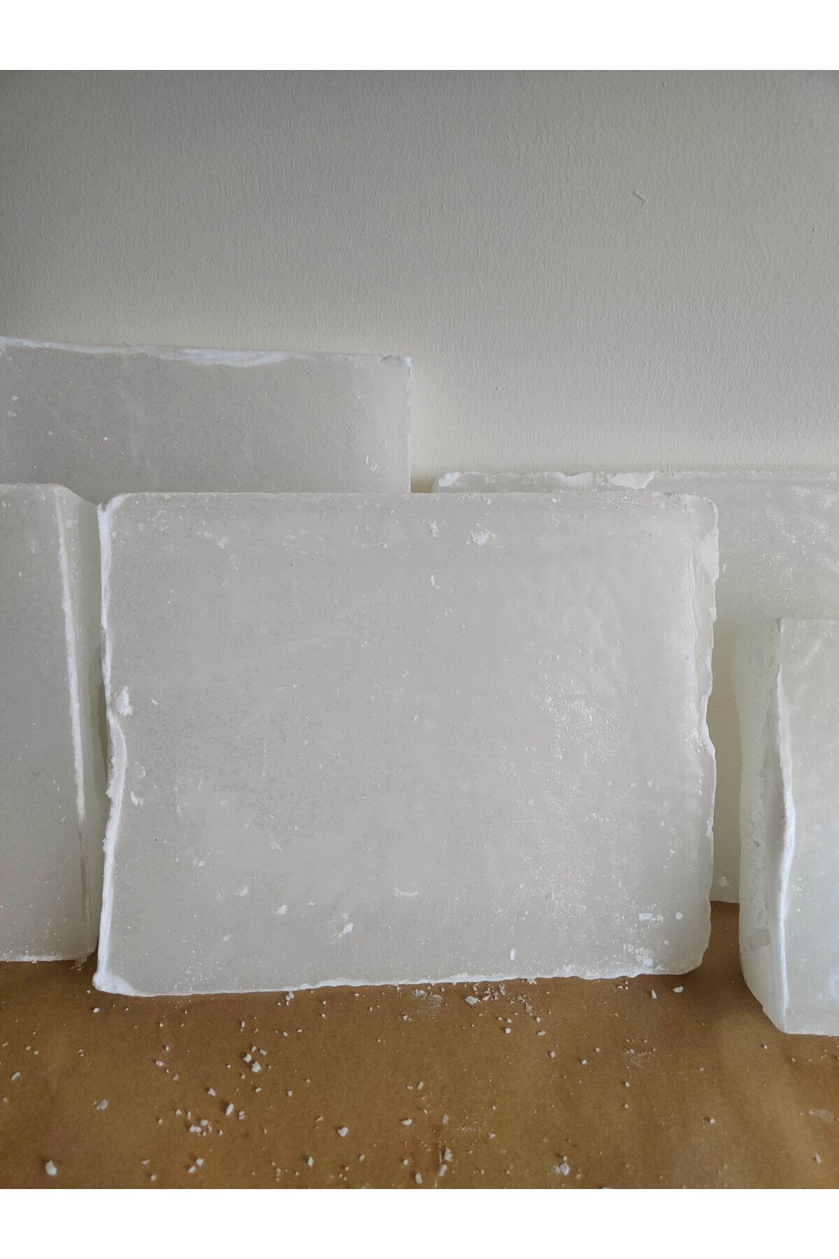 DEKORANLA Saf Parafin Wax, Uzun Süre Yanan 500g Mum Yapım Malzemesi