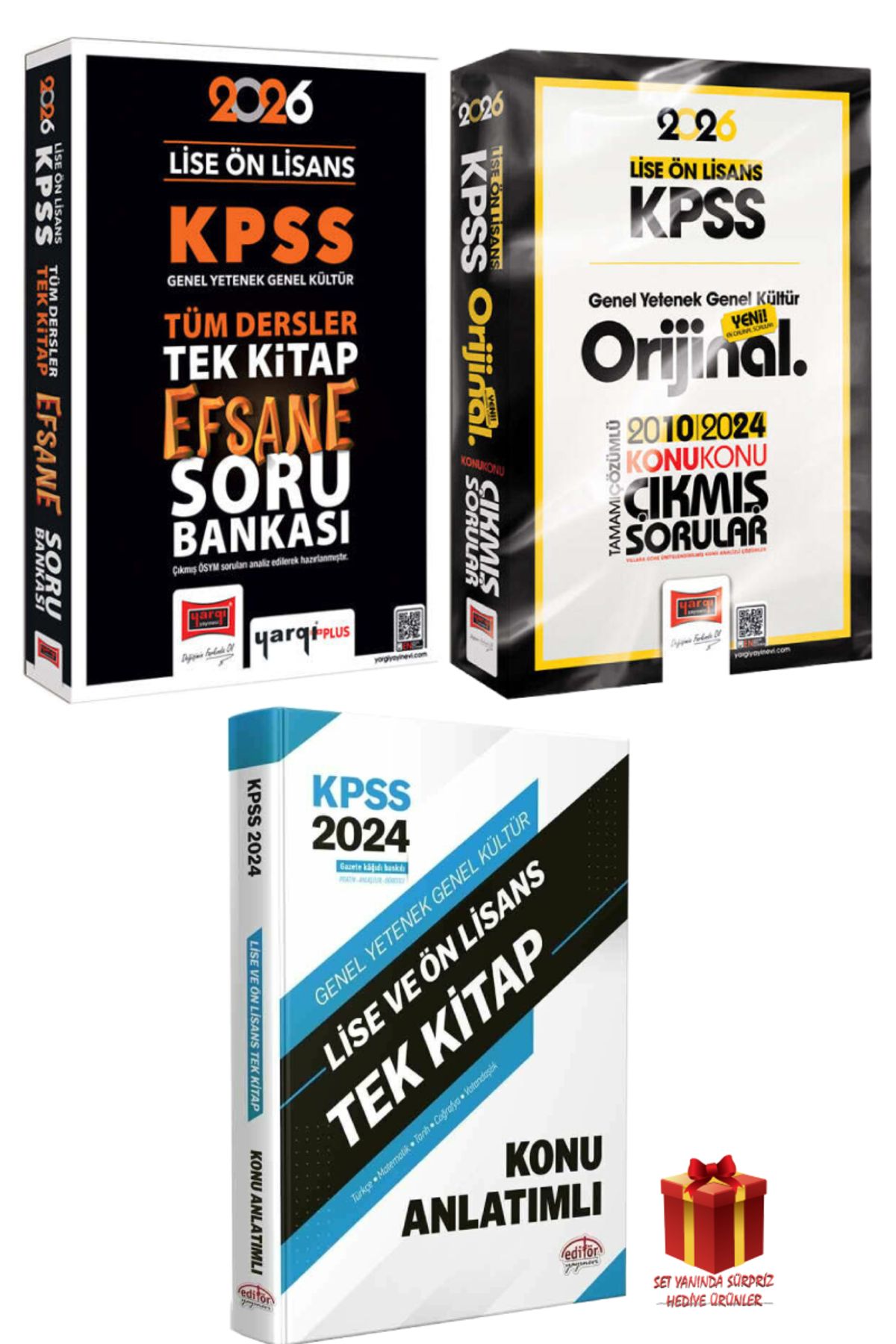 Yargı Yayınları 2026 Yargı Lise Ön Lisans Tüm Dersler Efsane Soru Bankası+Lise Ön Lisans Çıkmış Sorular+Konu Anlatım
