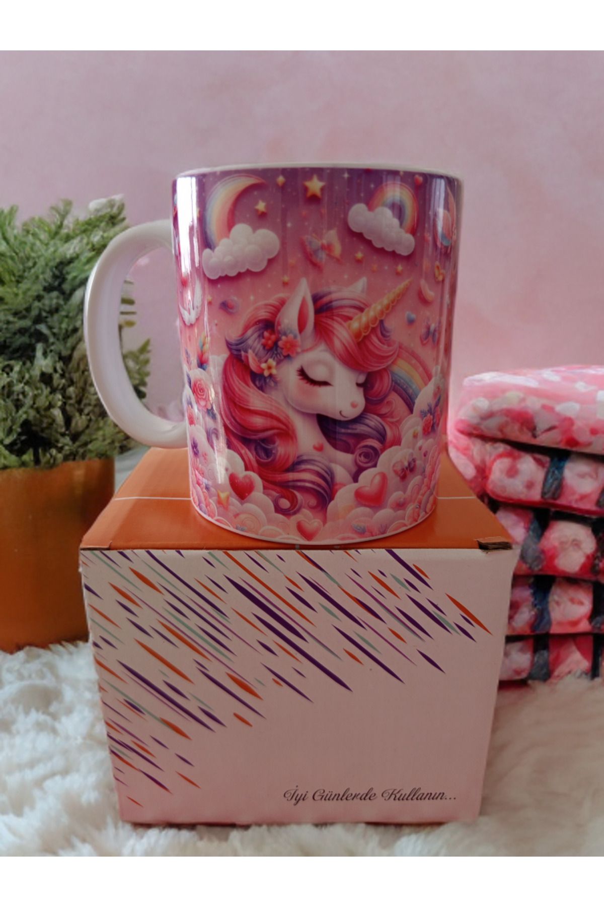 Handmade Unicorn Model Kupa