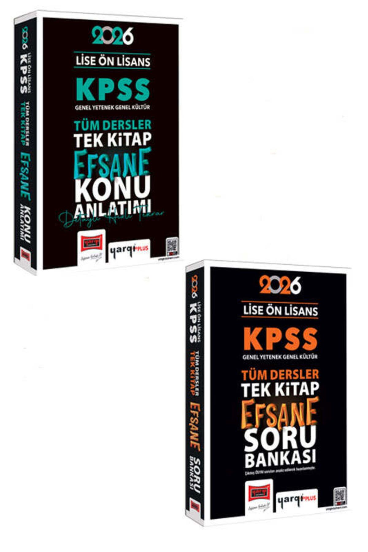 Yargı Yayınları Yargı Yayınları 2026 KPSS Lise Ön Lisans GK-GY Tüm Dersler Tek Kitap Konu Anlatımı ve Soru Bankası