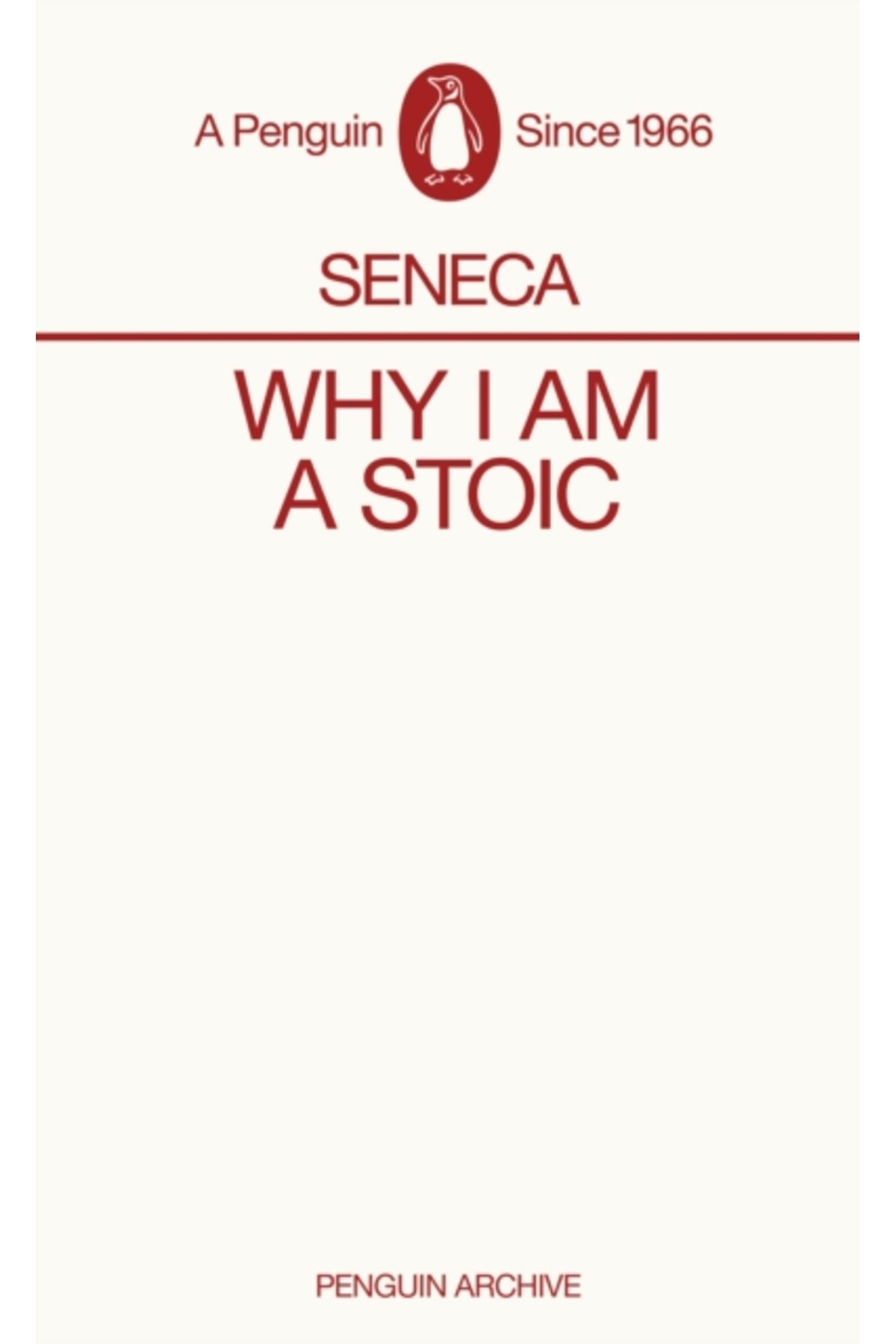 Penguin Books Why I Am a Stoic - Penguin Archive
