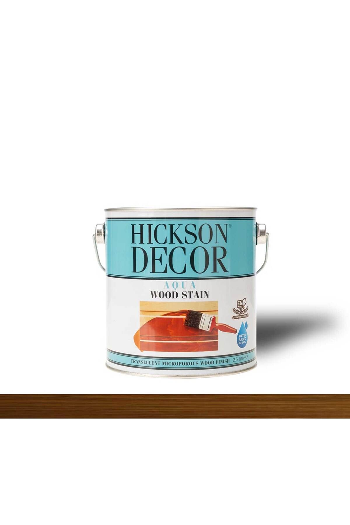 Hemel Hickson Decor Ultra Aqua Wood Stain - Su Bazlı Renkli Ahşap Vernik