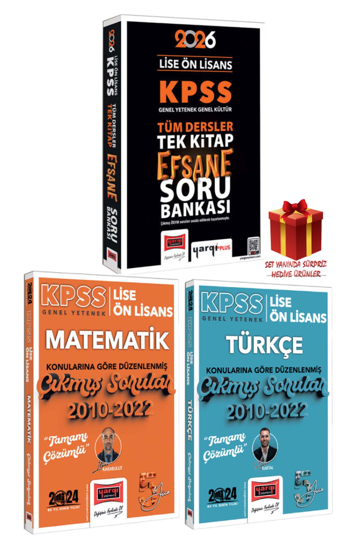 Yargı Yayınları 2026 Yargı Lise Ön Lisans Tüm Dersler Efsane Soru Bankası+Türkçe Matematik Çıkmış Sorular