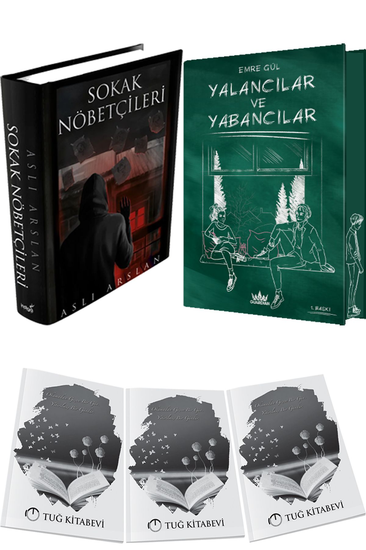İndigo Kitap Sokak Nöbetçileri 1 Ciltli ve Yalancılar ve Yabancılar 1 Ciltli Özel Baskı + Hediyeli