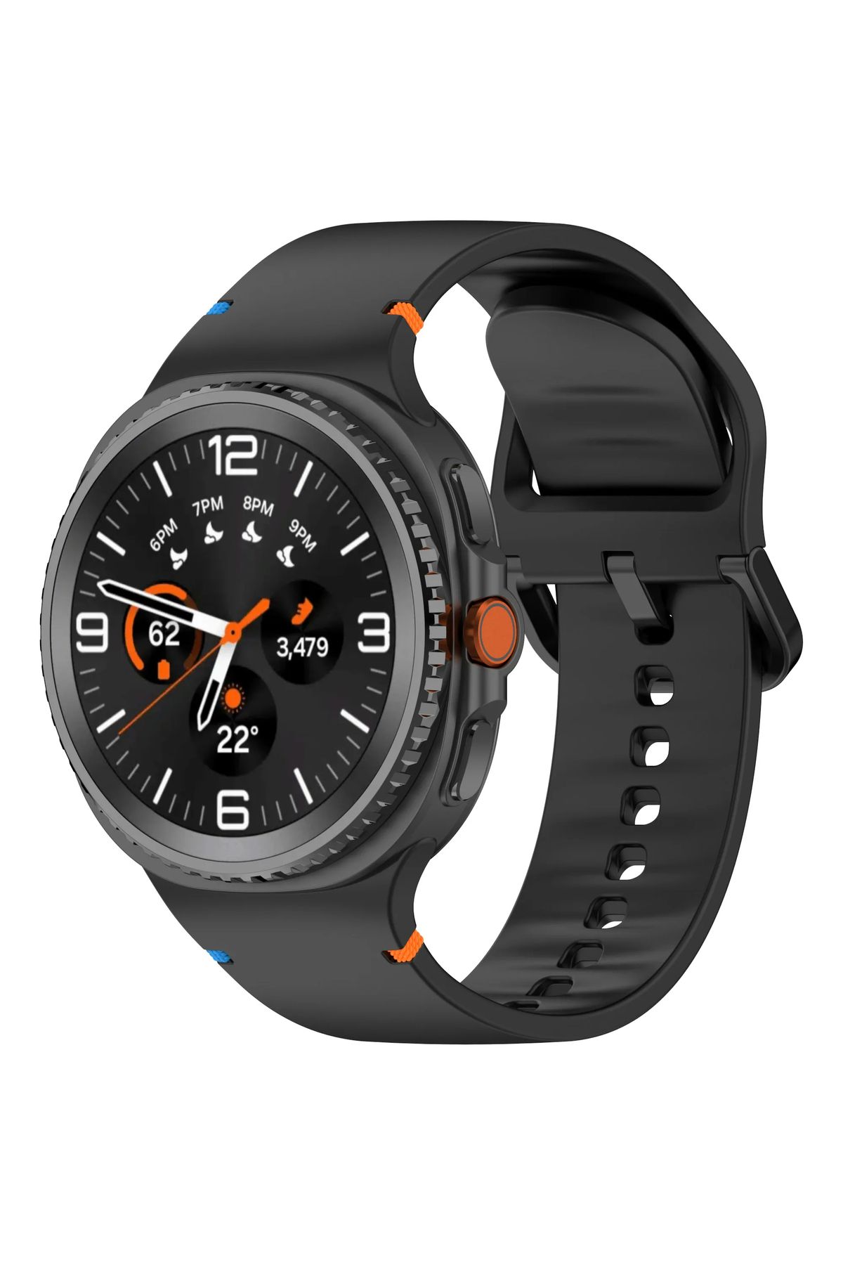 MMPSHOP Watch 7 / 8 Ultra Uyumlu Sprtive Silikon Akıllı Saat Kordon