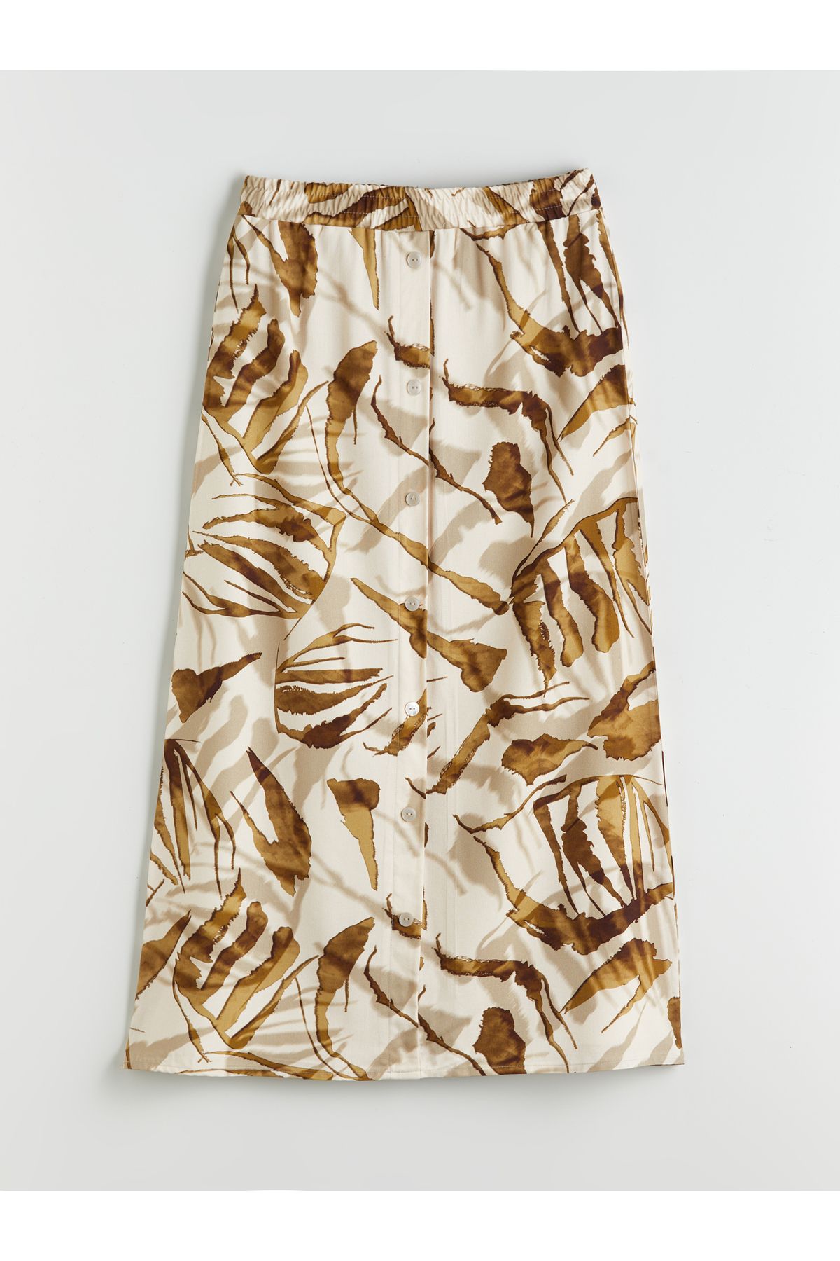 LC Waikiki-Patterned A-Line Skirt with Elastic Waist 5