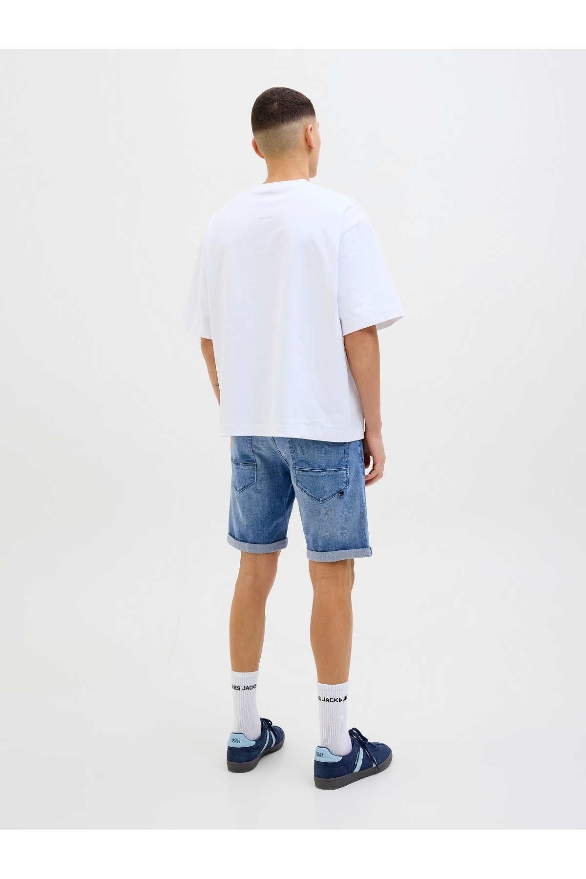 شلوارک مردانه راسته فاق نرمال | جک اند جونز Jack & Jones 12269608 - تصویر 3